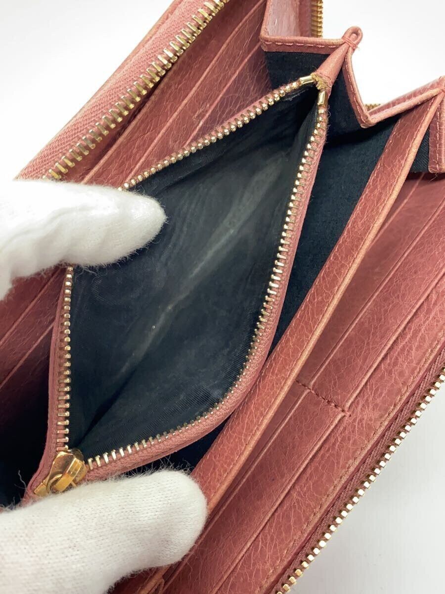 Balenciaga Balenciaga Sheepskin Long Wallet Pink Size ONE SIZE - 5 Thumbnail