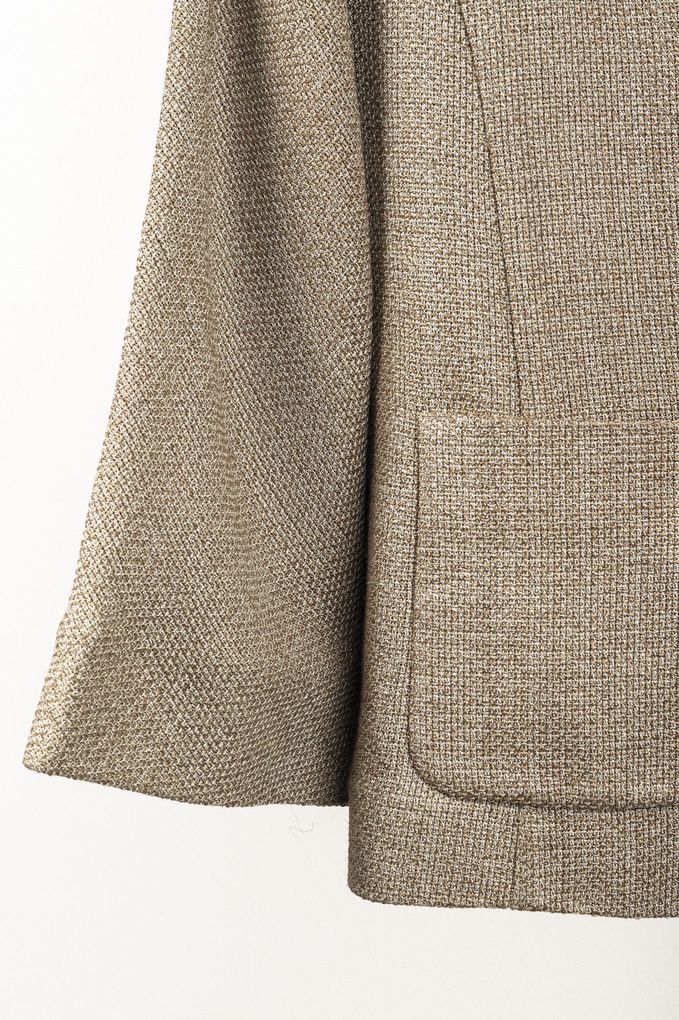 Etro Etro Gold Tweed Jacket Size M / US 6-8 / IT 42-44 - 5 Thumbnail