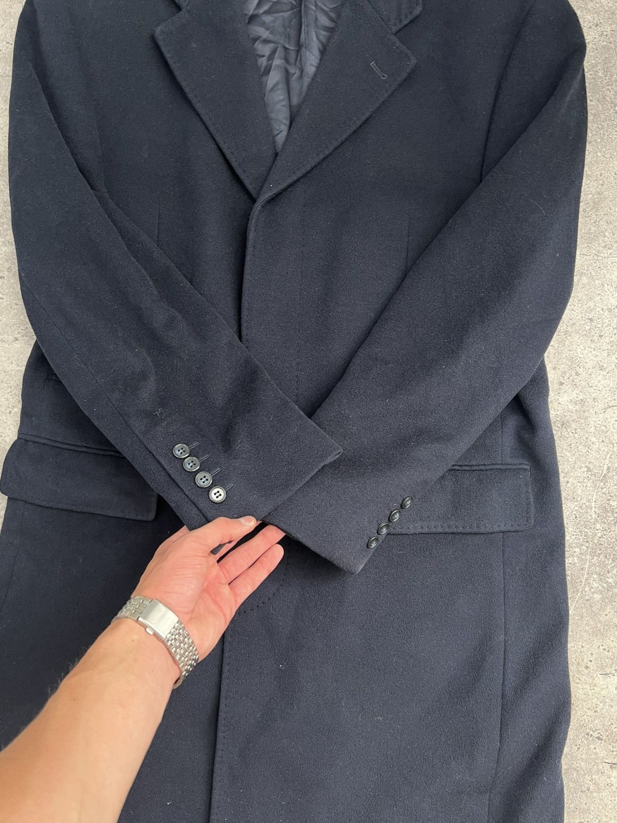 Balmain Balmain Wool Coat Luxury Vintage Jacket Size M Size US M / EU 48-50 / 2 - 4 Thumbnail
