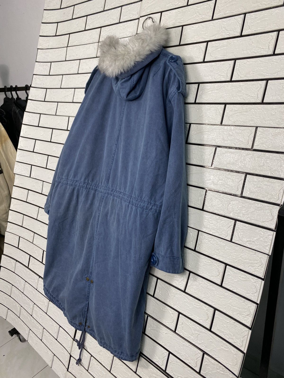 Japanese Brand Vintage Parka Jacket Military Faux Fur Hoodie Blanket Size US M / EU 48-50 / 2 - 11 Thumbnail