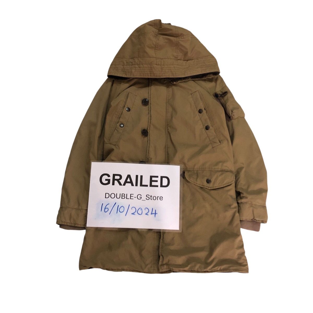 Japanese Brand 📌Vintage Parka Jacket Johnbull Mink Fur Hoodie LGB Chore Size US S / EU 44-46 / 1 - 1 Thumbnail