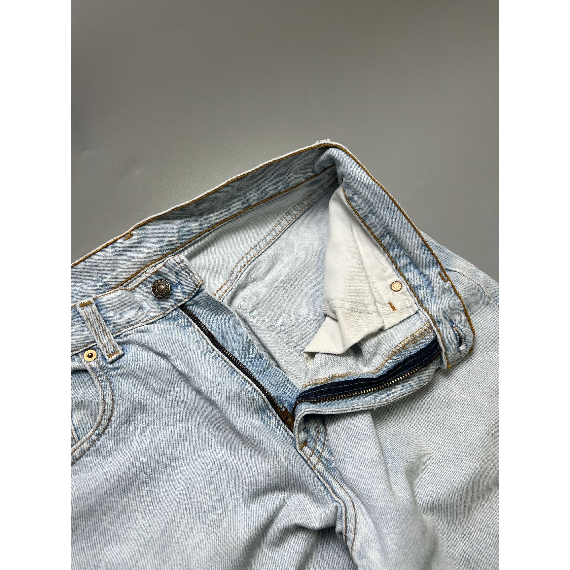 Levi's Levi’s 615 Orange Tab Light Wash Denim Jeans Pants (Y1051) Size US 32 / EU 48 - 8 Thumbnail