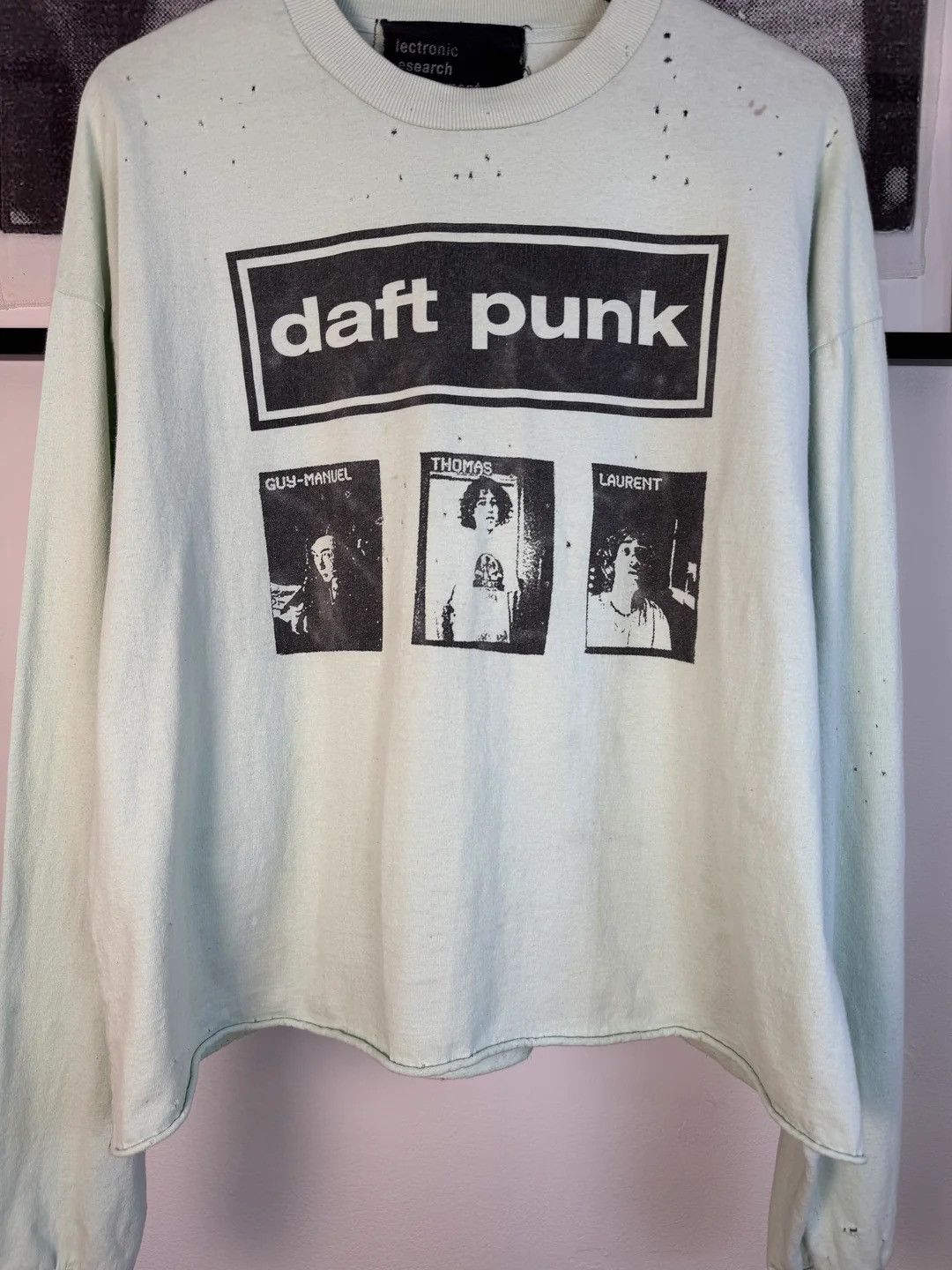 Enfants Riches Deprimes GRAIL 🚭 1/25 DAFT PUNK "ECSTASY IS BAD FOR YOU" LONGSLEEVE Size US S / EU 44-46 / 1 - 8 Thumbnail