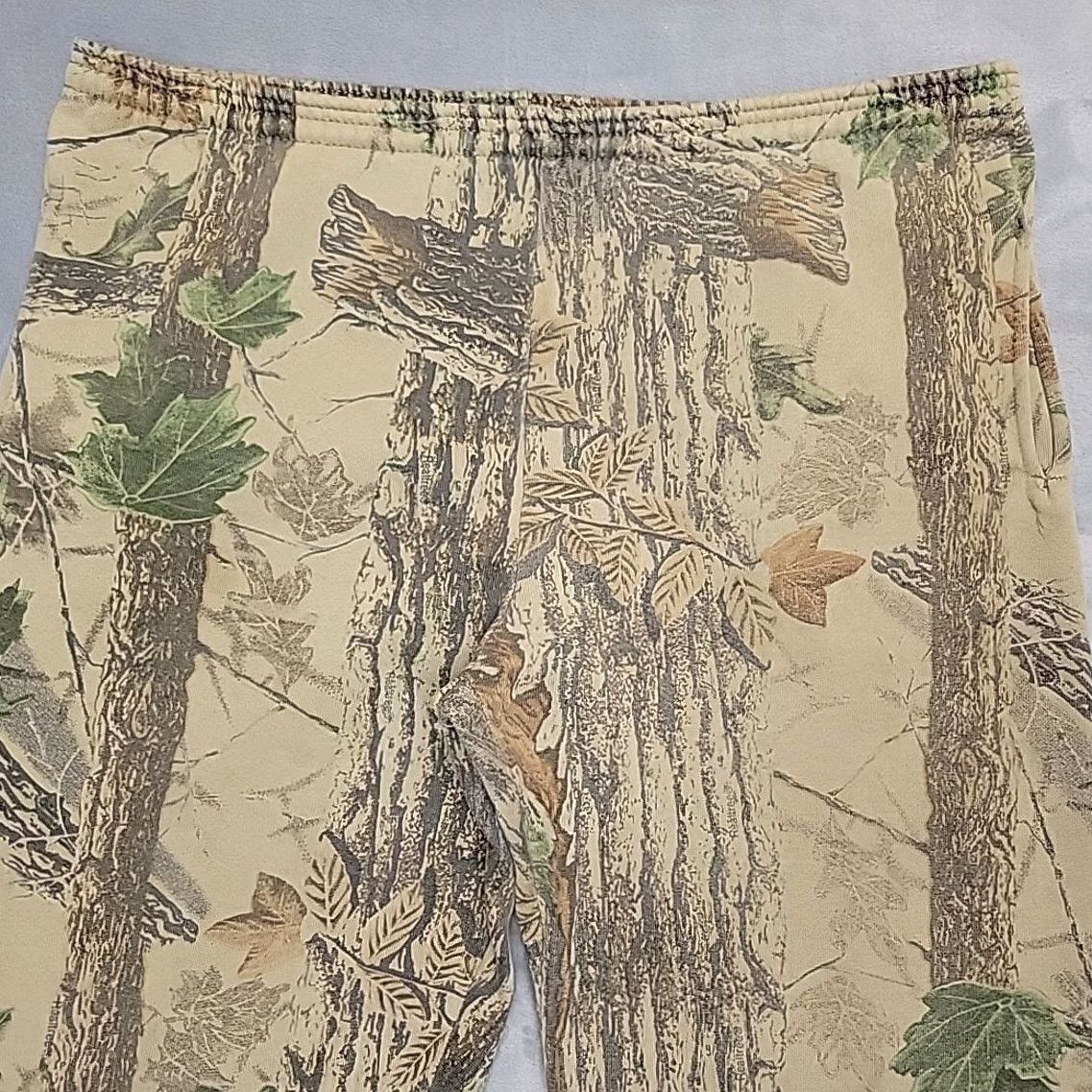 Jerzees VINTAGE Jerzees Realtree Faded Camo Sweatpants Mens XL Camoflage Drawstring Shirt Size US 36 / EU 52 - 3 Thumbnail