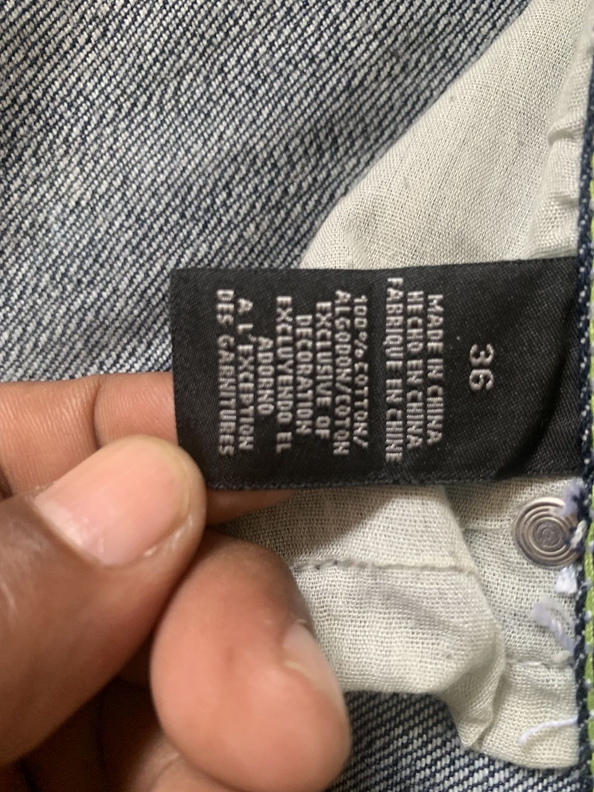 Japanese Brand Wild Channel Out Of This World Embroidered Baggy Short Pants Size US 34 / EU 50 - 22 Thumbnail