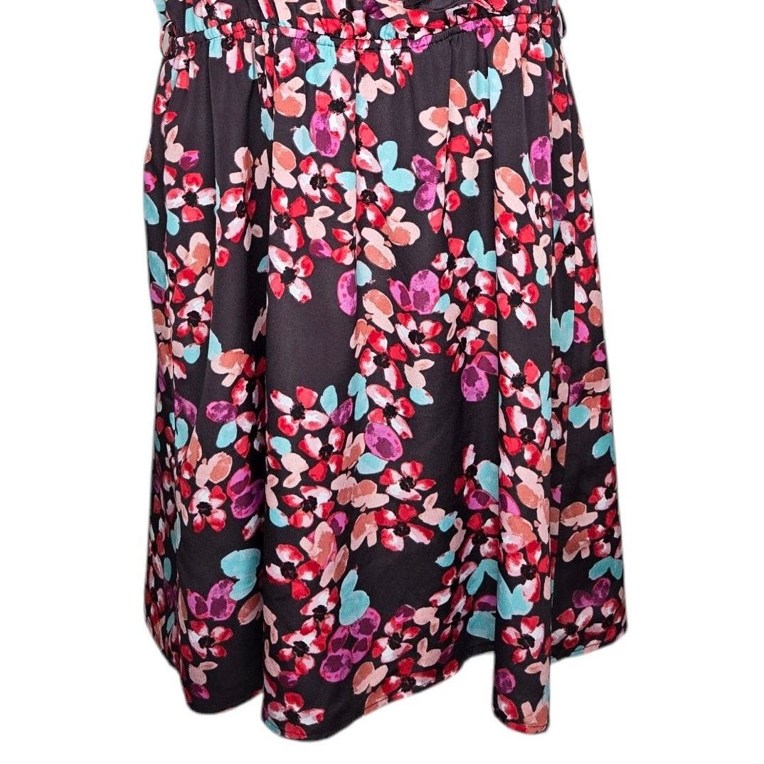 Other Fynn and Rose Womens Floral Dress Large Anthropologie Size L / US 10 / IT 46 - 3 Thumbnail