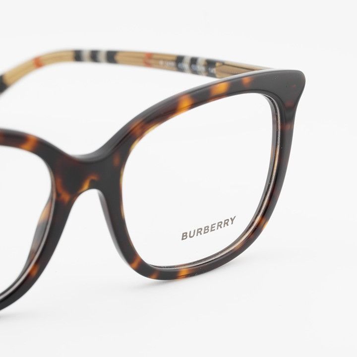 Burberry Burberry BE2430 4216 Women Eyeglasses Havana 53mm Size ONE SIZE - 7 Thumbnail