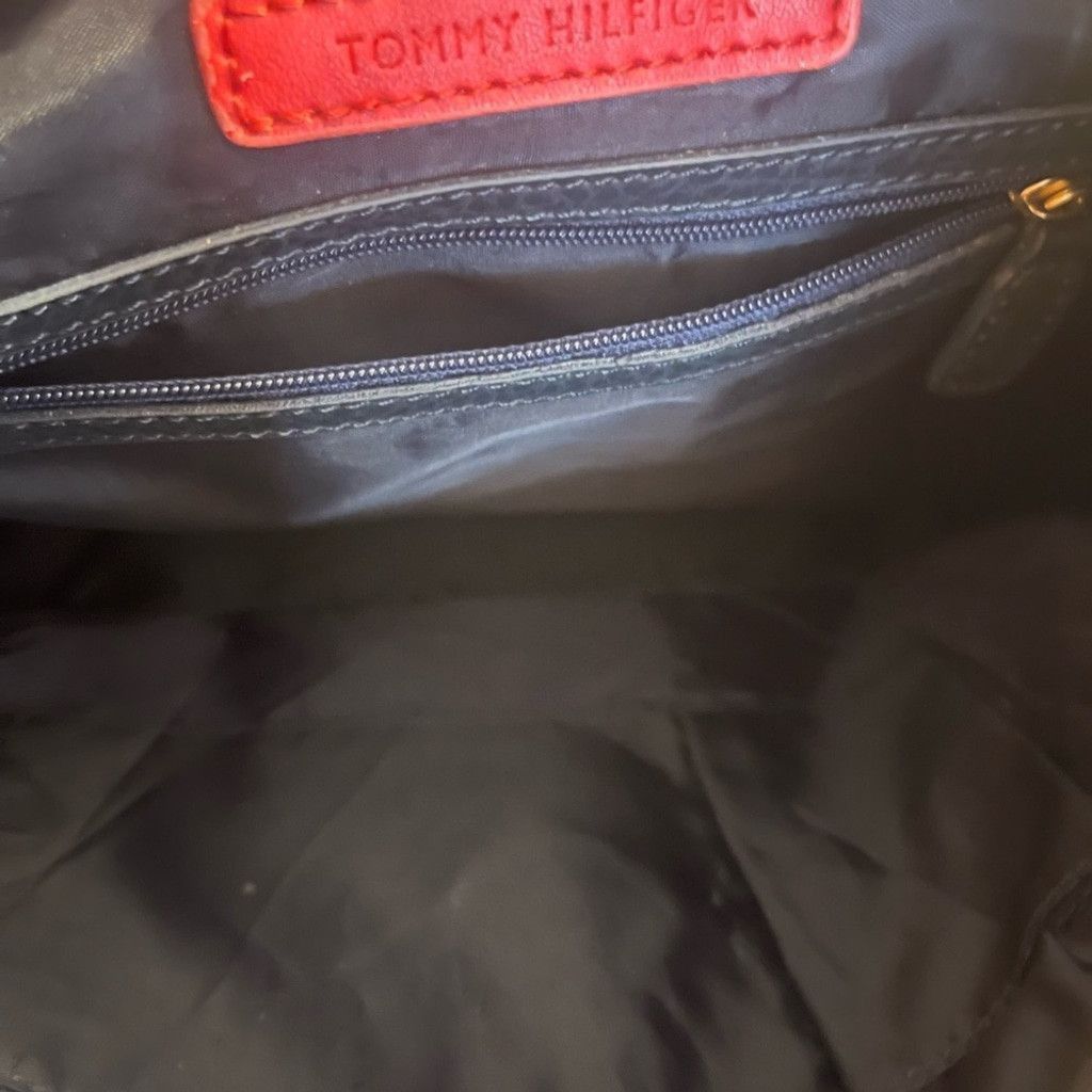 Tommy Hilfiger Tommy Hilfiger Blue Hand Bag Size ONE SIZE - 10 Thumbnail