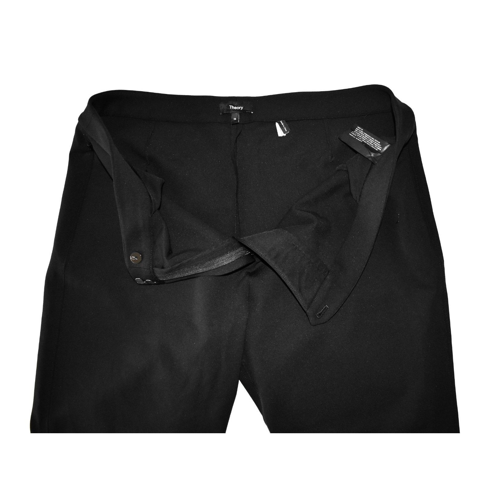 Theory THEORY Nylon Side Zip Pockets Core Scuba Kick Pants Size 16 Size 38" / US 16 / IT 52 - 4 Thumbnail