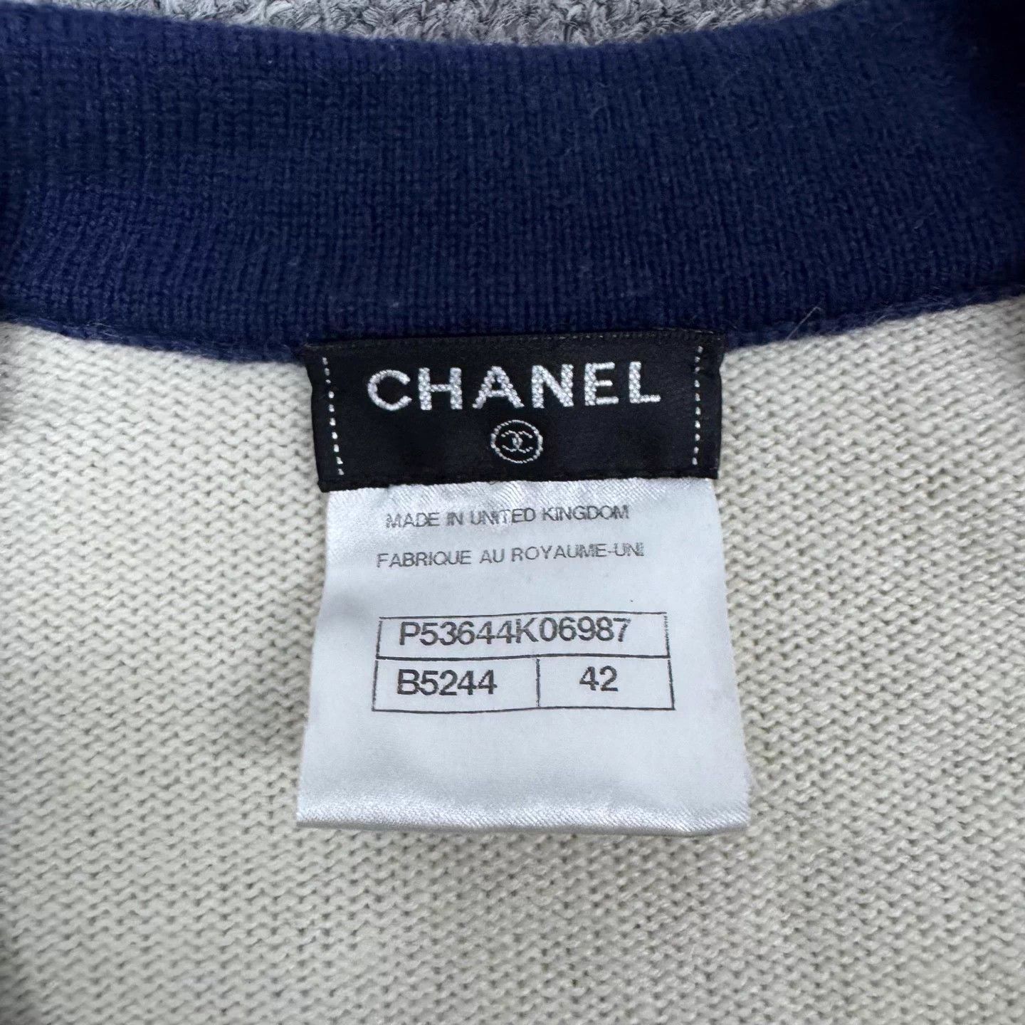 Chanel Chanel Cashmere Knit Cardigan 42 99 New Size M / US 6-8 / IT 42-44 - 5 Thumbnail