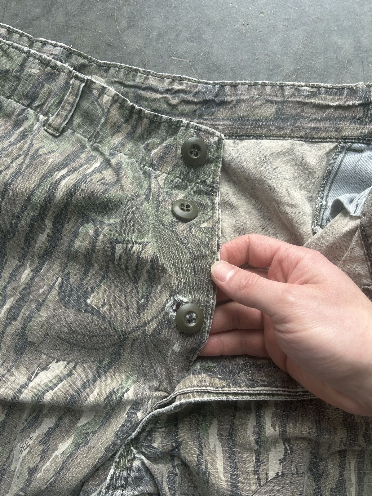 Realtree × Vintage Vintage 90s Realtree Cargo Pants Size US 36 / EU 52 - 5 Thumbnail