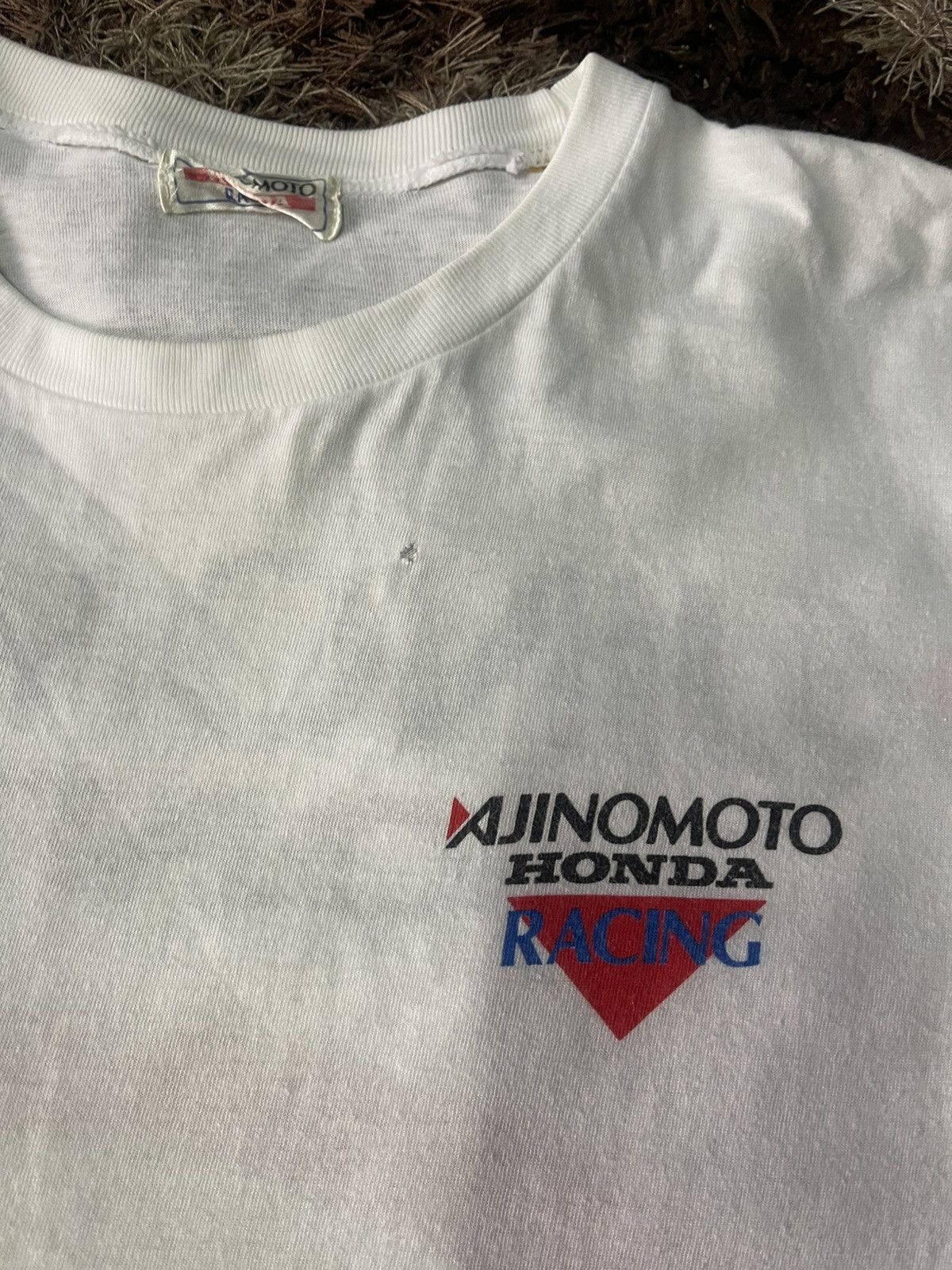 Honda × Japanese Brand × Sports Specialties VINTAGE AJINOMOTO HONDA RACING SPELL OUT VERY RARE Size US M / EU 48-50 / 2 - 8 Thumbnail