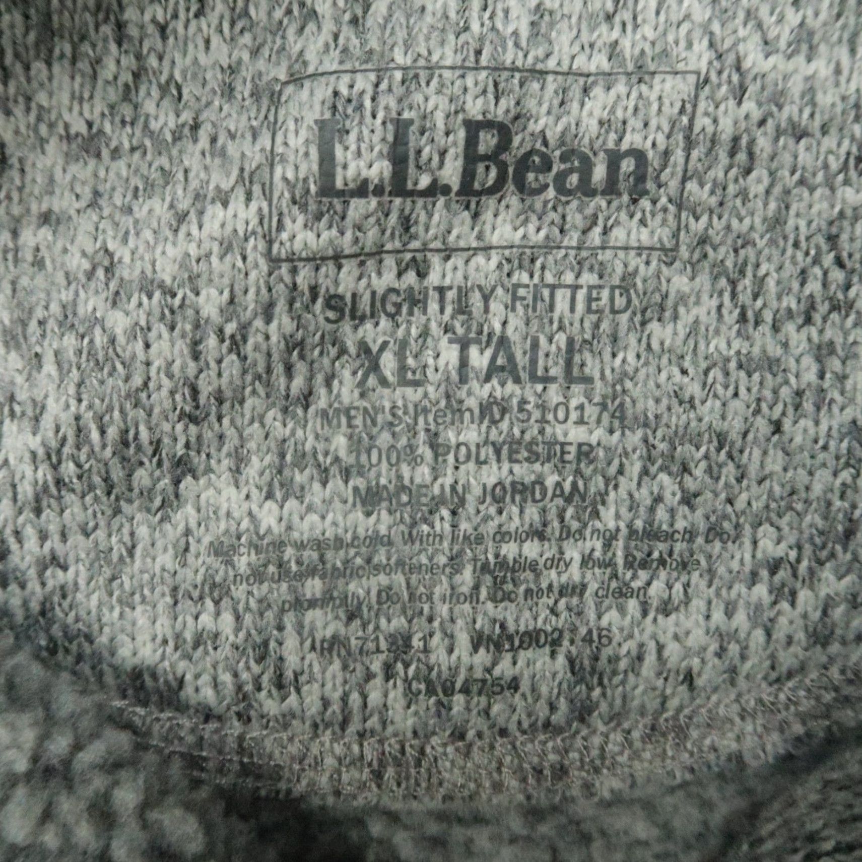 Vintage L.L. Bean Vest Men XL Regular Size Regular Fit Zip Pockets Full Zip Fleece Gray Polyester Winter Fall Spring Summer Casual Travel Workwear Overcoat Size US XL / EU 56 / 4 - 3 Thumbnail