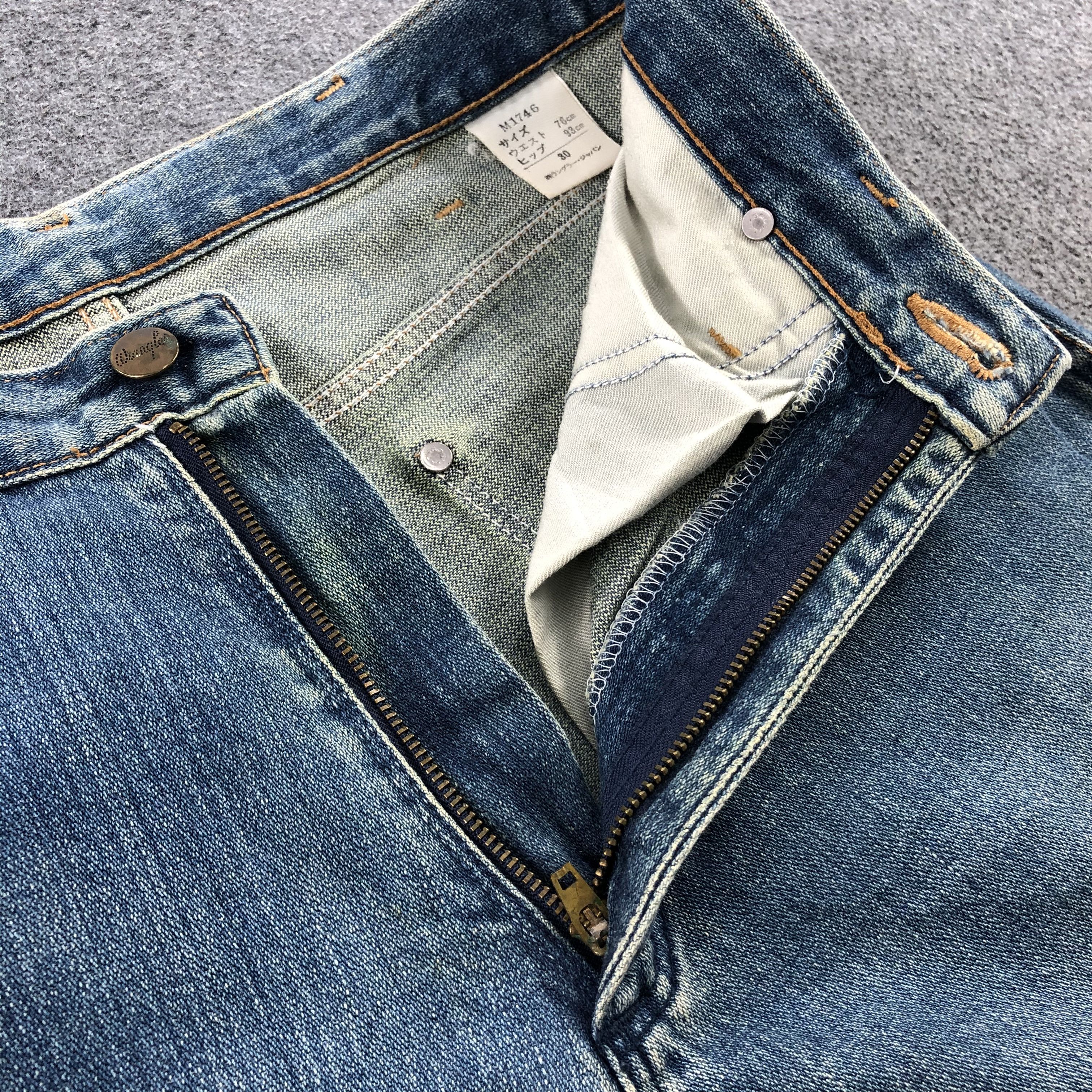 Vintage × Wrangler Vintage 90s Blue Wash Wrangler Jeans-JM2029 Size US 30 / EU 46 - 8 Thumbnail