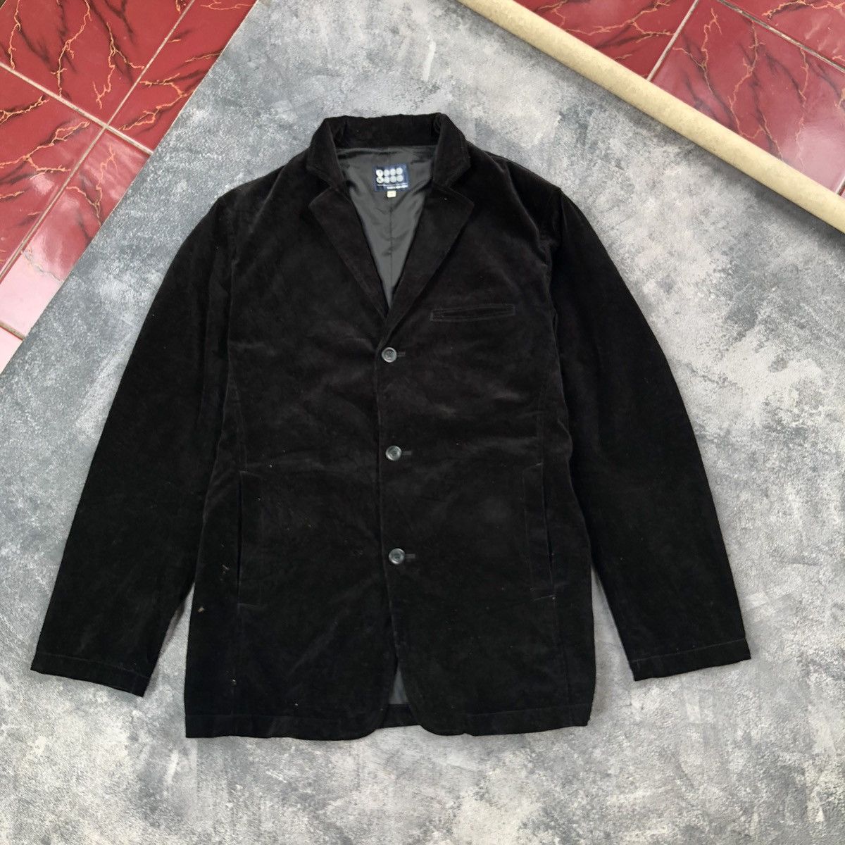 Takeo Kikuchi Blazer Outer Courduroy By Takeo KIKUCHI Good Condition Size 40S - 1 Thumbnail