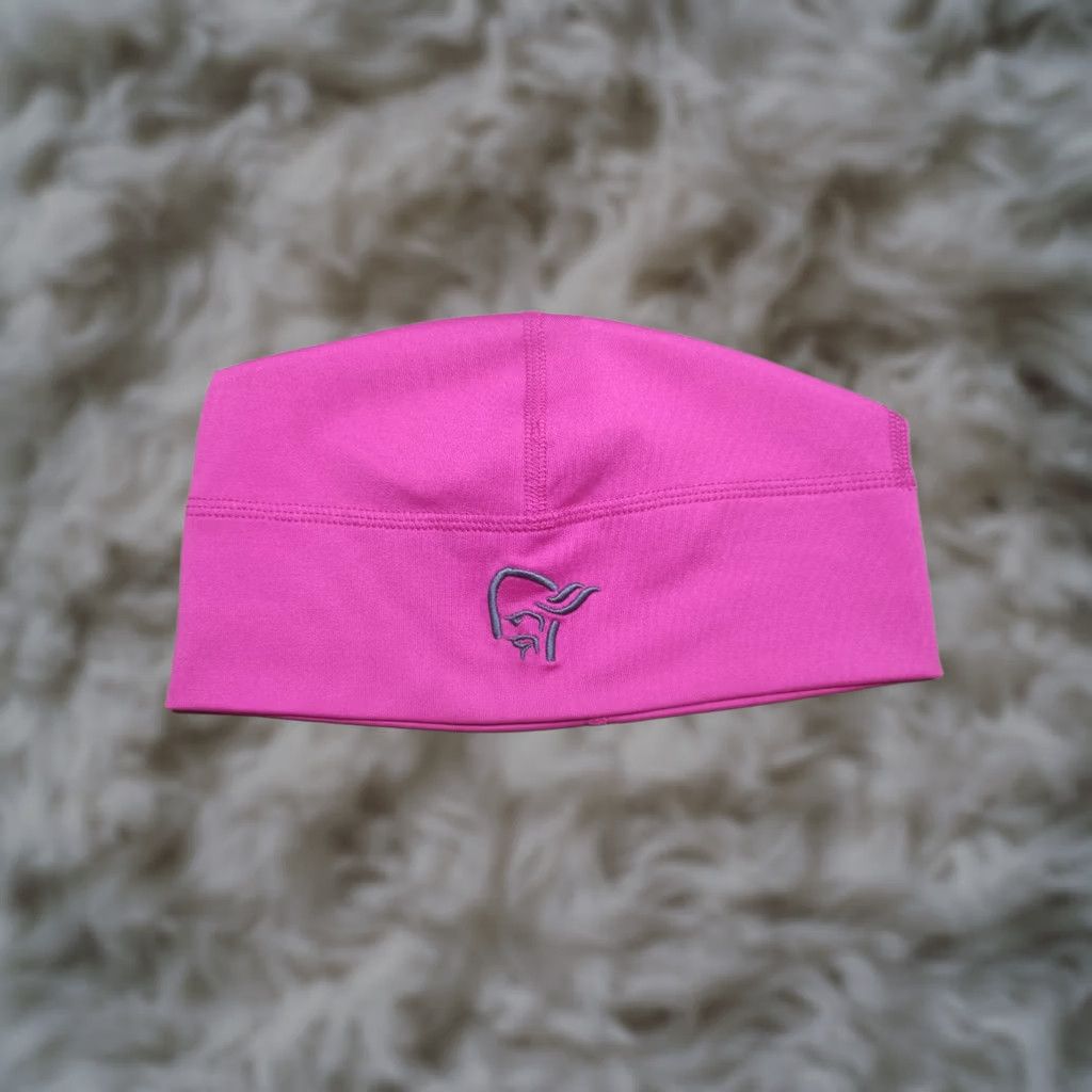 Pinko Norrona Beanie Hat Skull Cap Womens Pink Softshell Lightweight Thermal M Size ONE SIZE - 1 Thumbnail