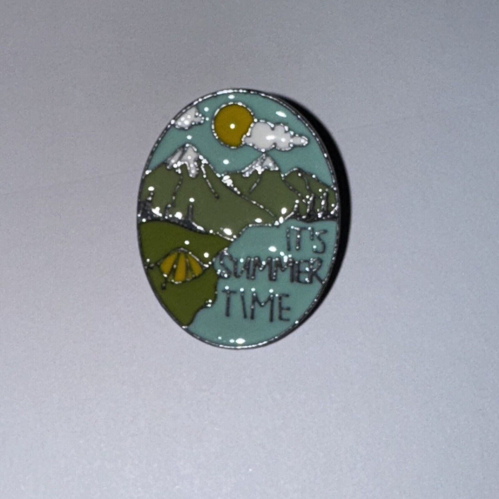 Other It’s Summer Time Mountains Sun Pin Brooch Size ONE SIZE - 1 Preview