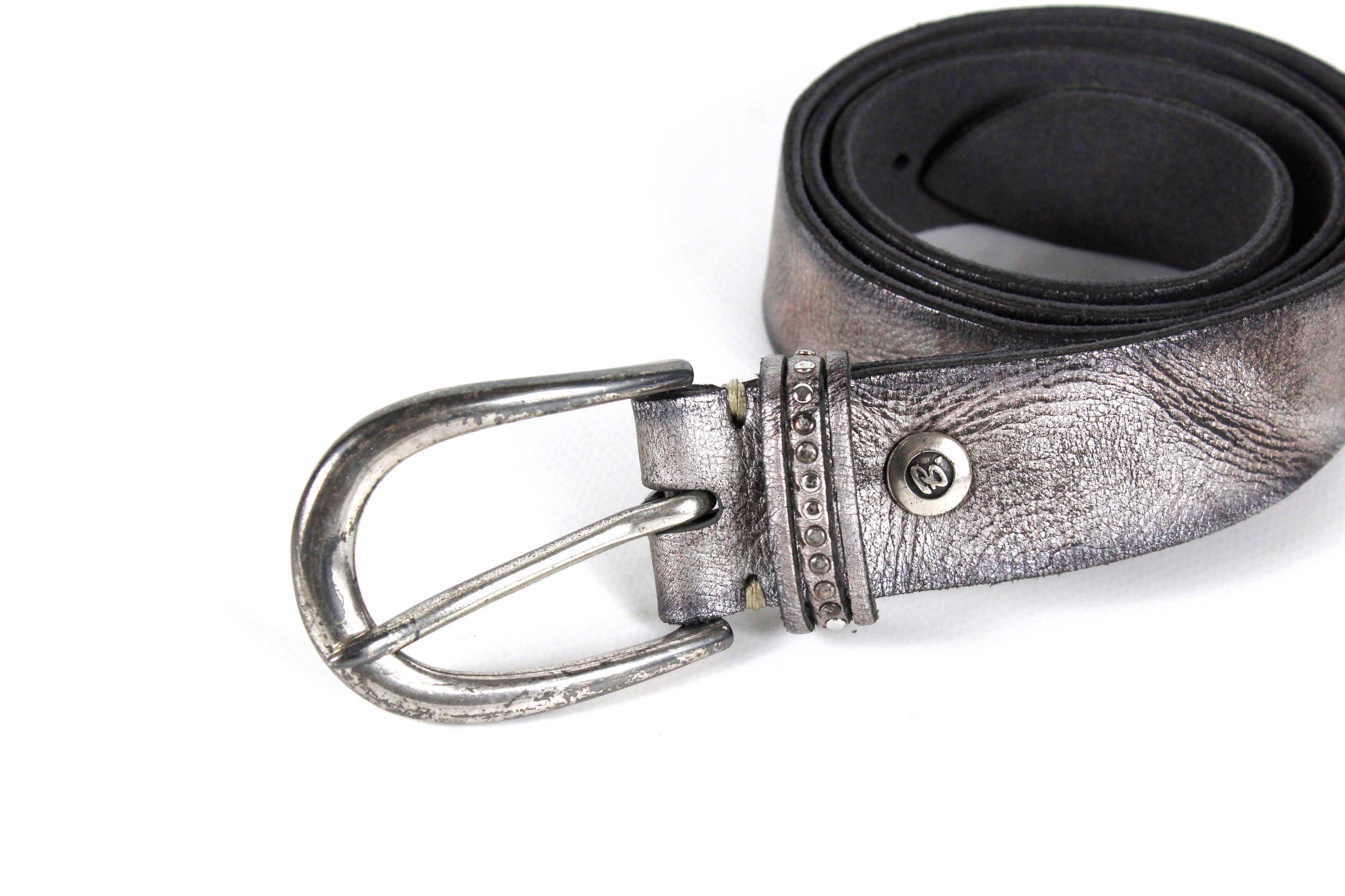 Japanese Brand × Vintage Vintage Gothitc Faded BELT BB SIMON STYLE Leather Y2K NZ Size ONE SIZE - 2 Thumbnail