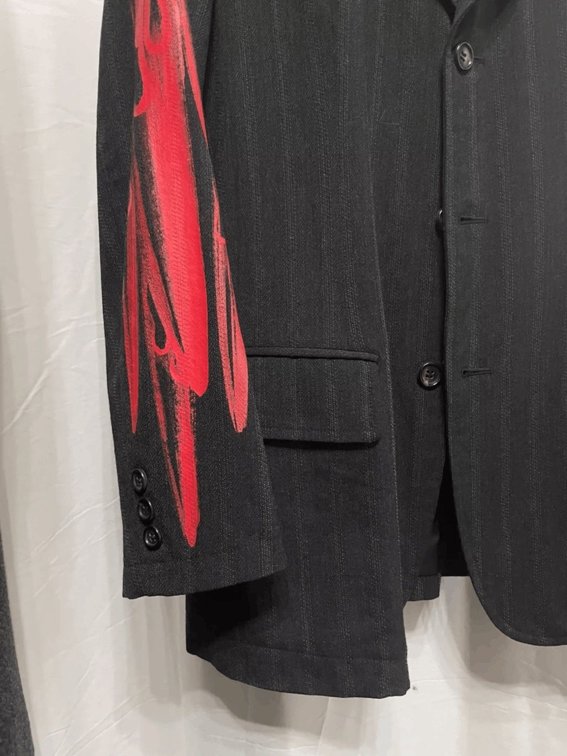 Comme des Garcons Comme Des Garcons Homme Sleeves Print Jacket Size US S / EU 44-46 / 1 - 4 Thumbnail