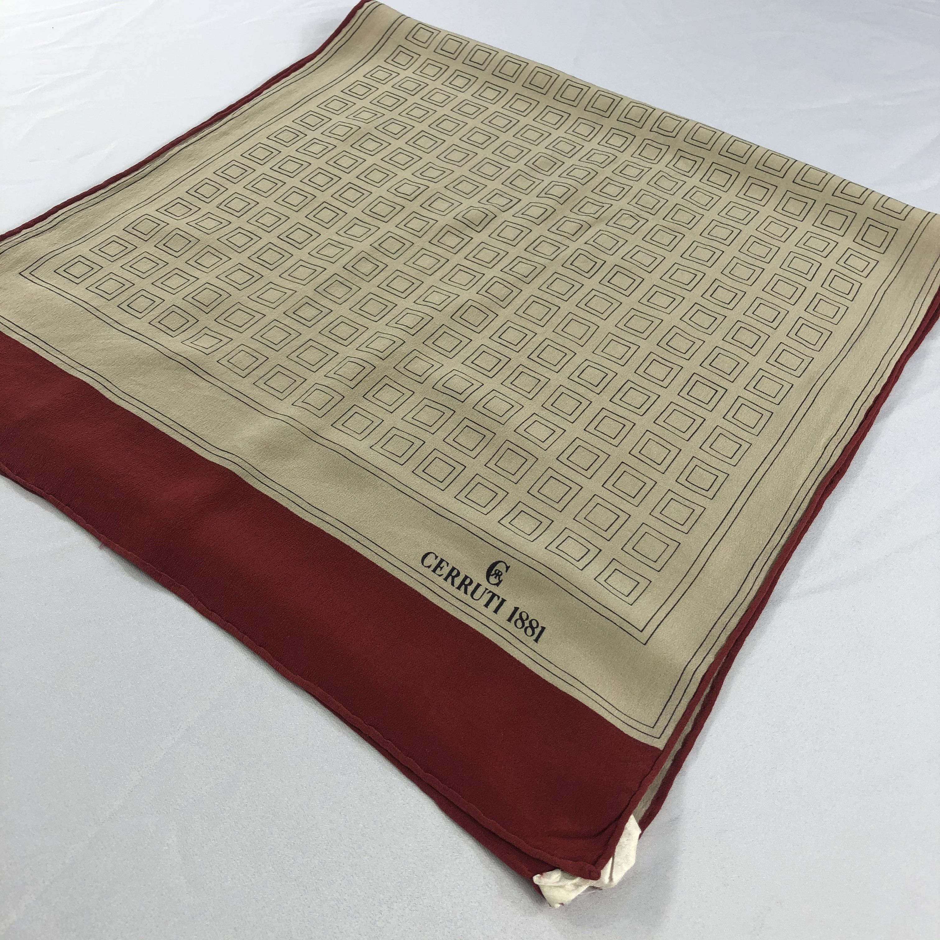 Cerruti 1881 Vintage Cerruti 1881 Silk Scarf Size ONE SIZE - 4 Thumbnail