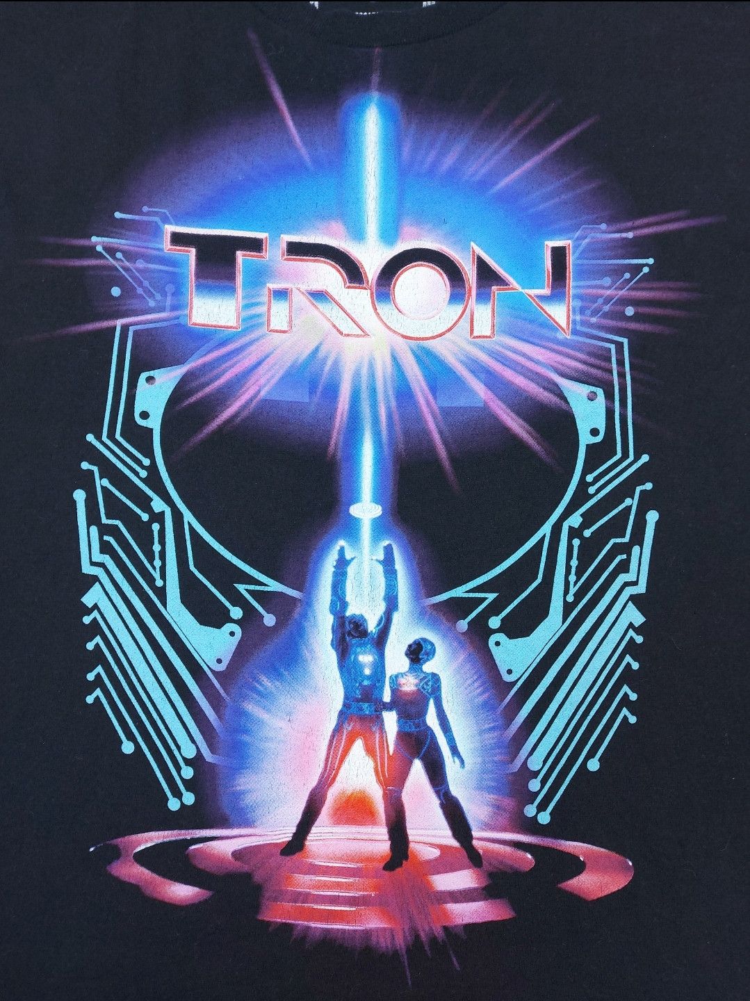 Disney × Vintage Vintage Tron Movie Disney Store TEE Size US L / EU 52-54 / 3 - 2 Thumbnail