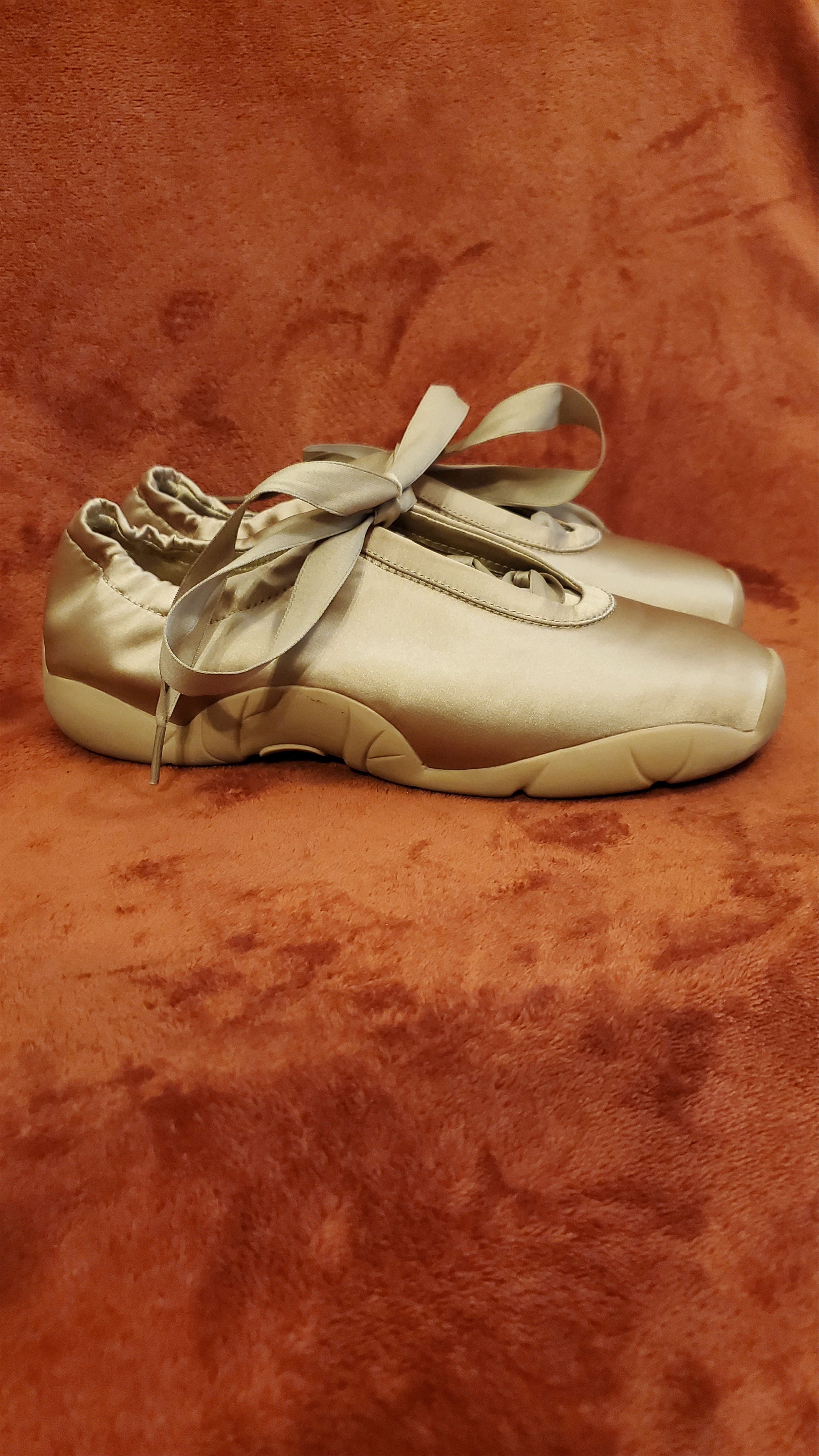 JW PEI GOLD BALLERINA /BALLET SNEAKERS Size US 8.5 / IT 38.5 - 1 Thumbnail