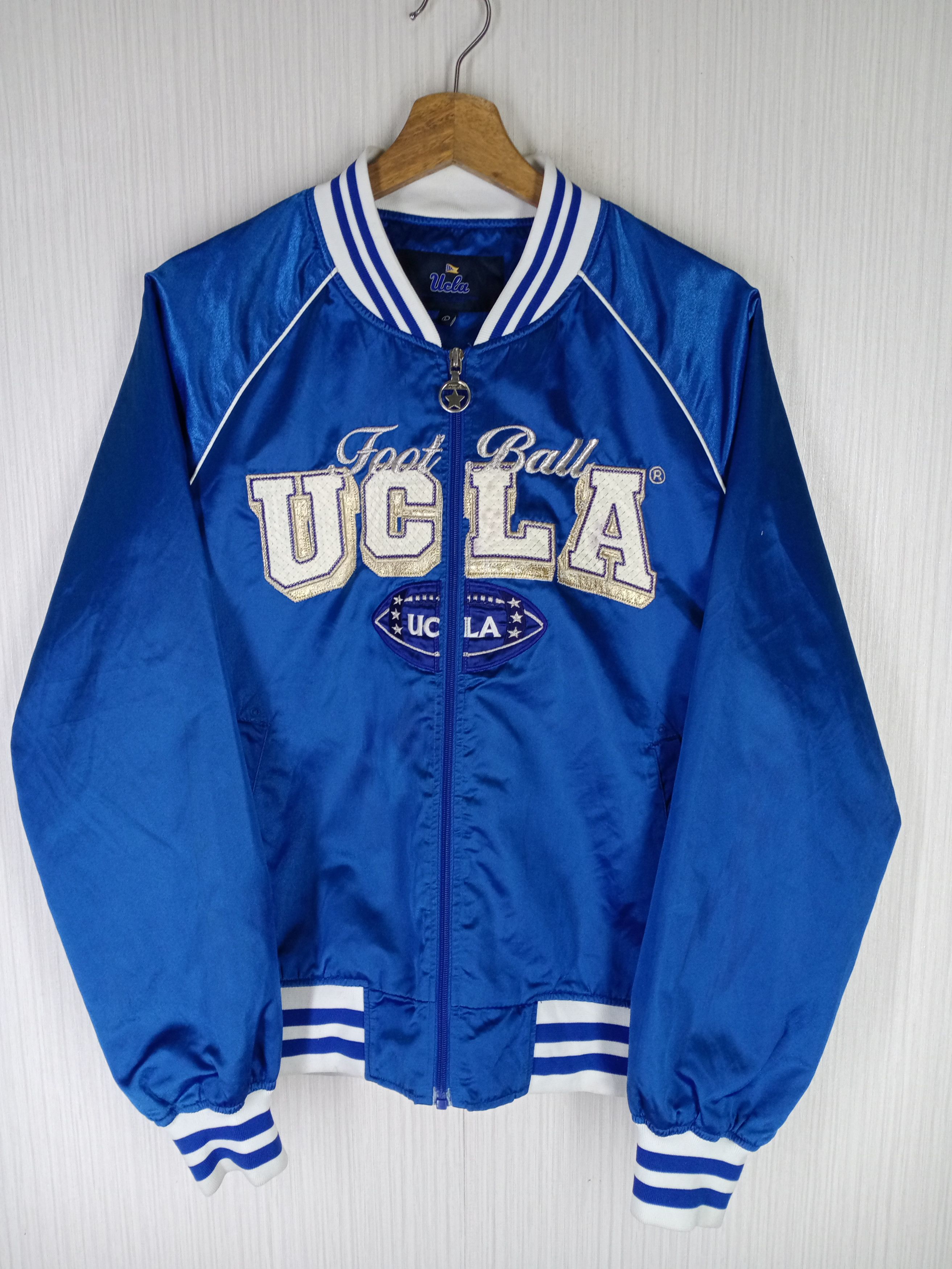 Other Rare Vintage UCLA Football Club Bomber Jacket Size US L / EU 52-54 / 3 - 2 Thumbnail