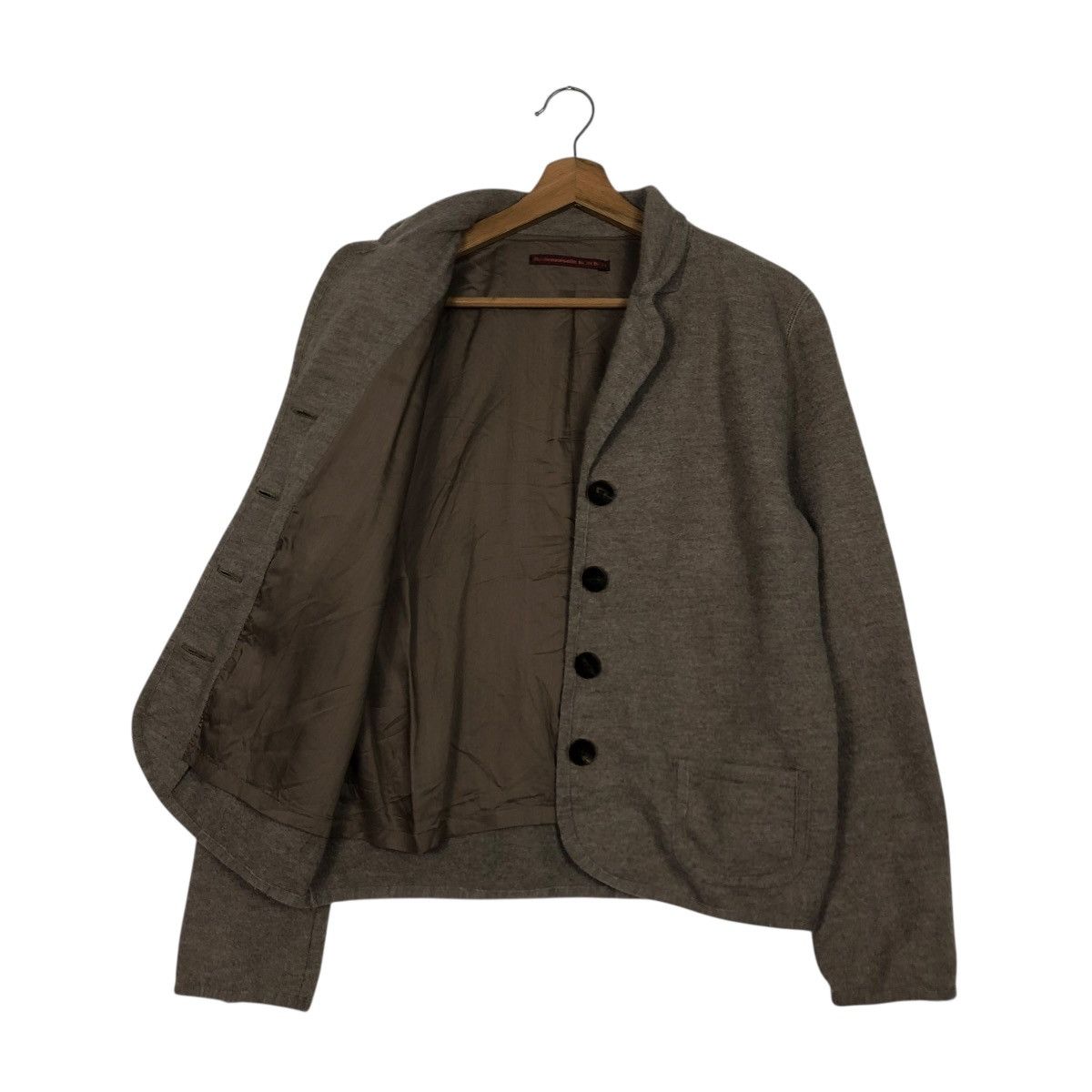 Issey Miyake 🔥VINTAGE CROPPED BUTTON JACKET MADEMOISELLE NON NON Size L / US 10 / IT 46 - 13 Thumbnail