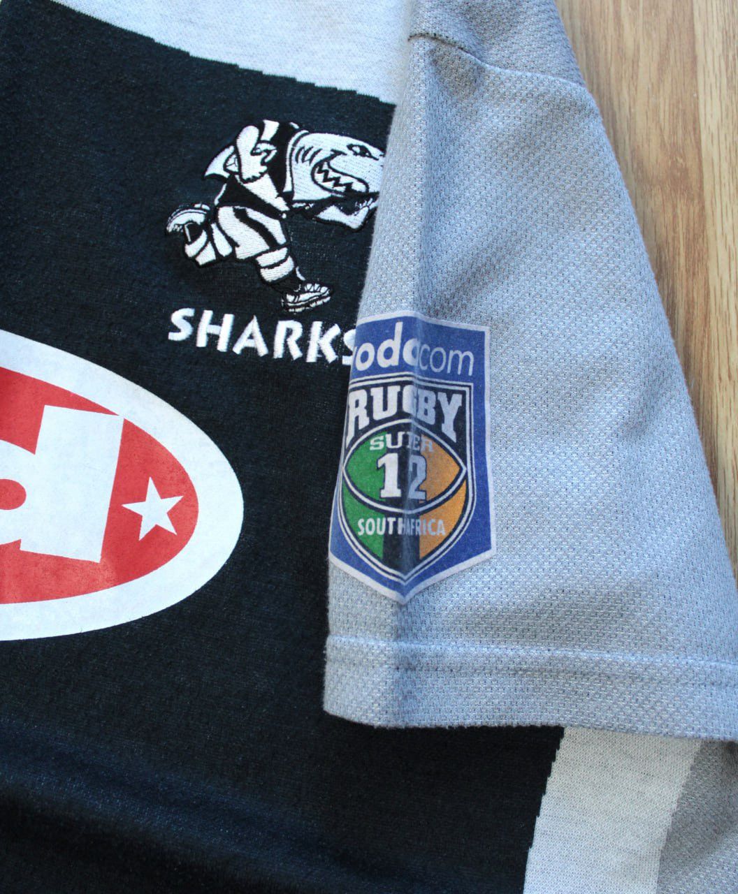 Canterbury of New Zealand 🔥 Natan Sharks 2003 Rugby Union Jersey Polo Shirt Canterbury Size US L / EU 52-54 / 3 - 5 Thumbnail