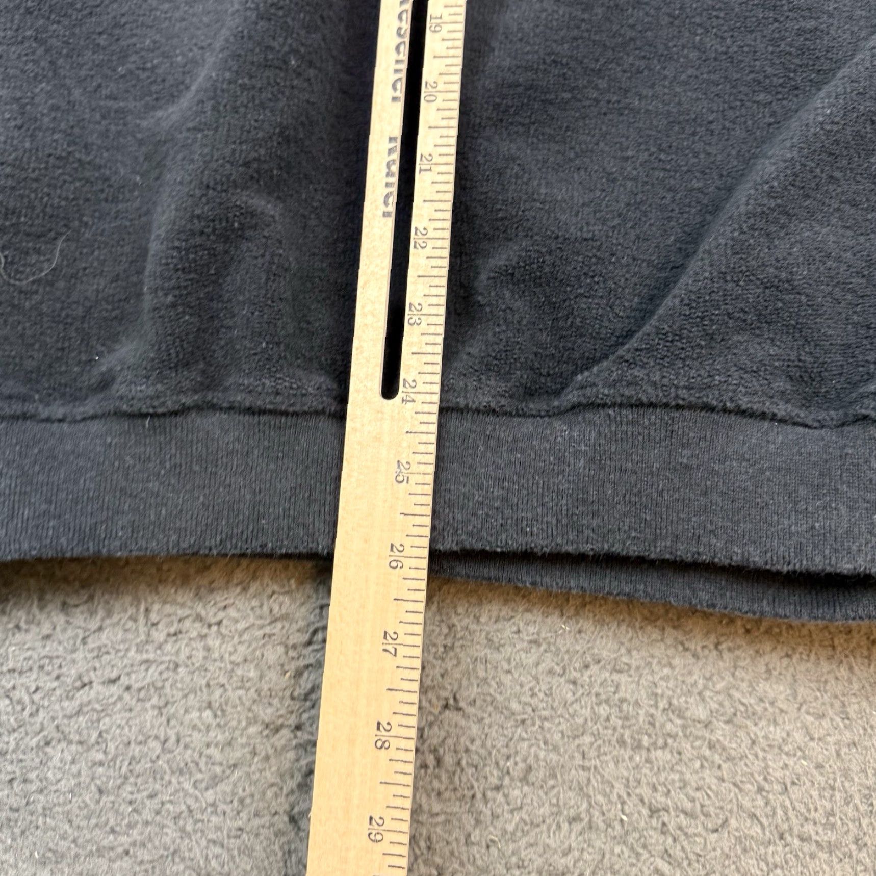 Vintage VINTAGE Straight Down Shirt Mens Large Black Pullover Golf Sweater Size US L / EU 52-54 / 3 - 8 Thumbnail
