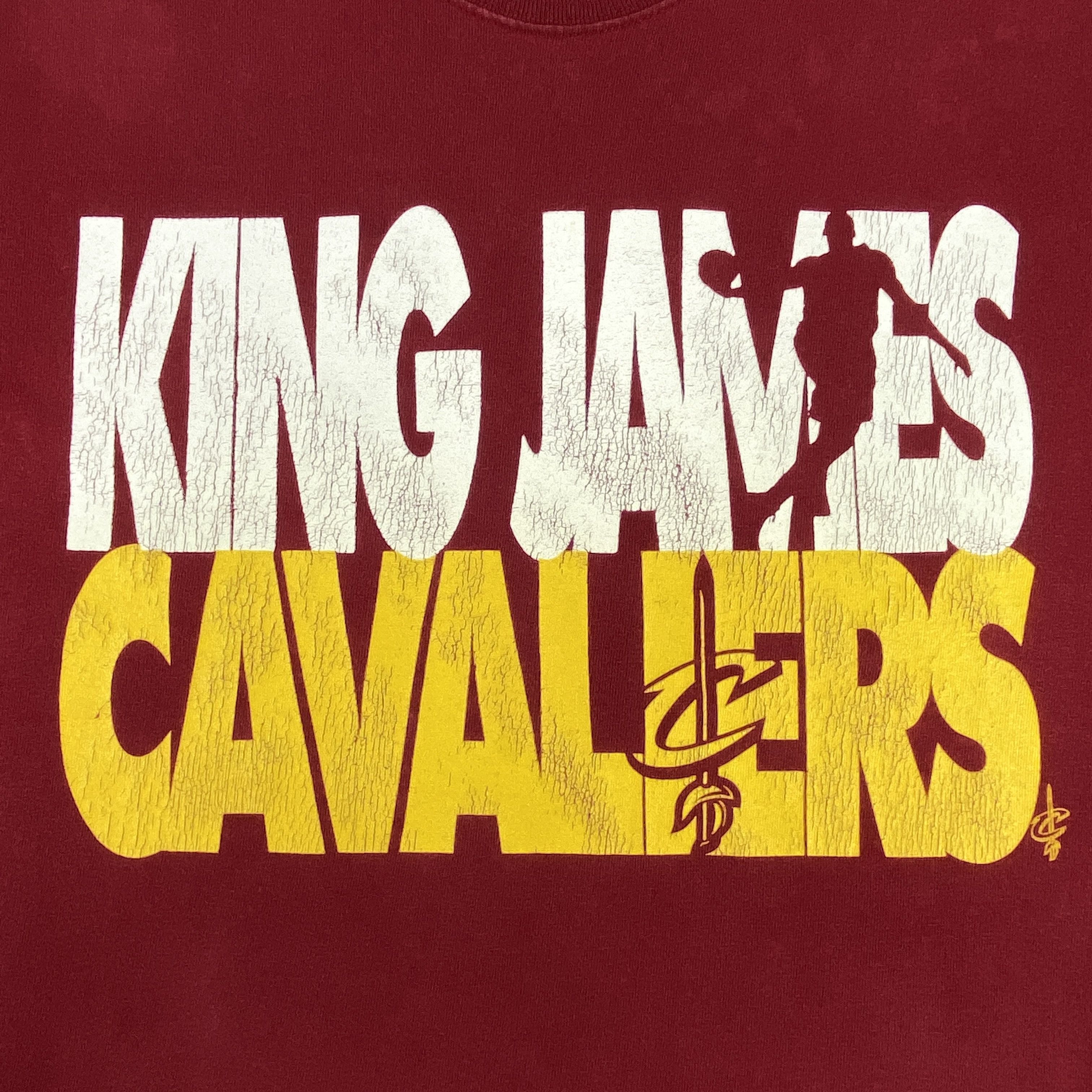 Majestic Vintage King James Cavaliers Basketball Medium Tshirt -M005 Size US M / EU 48-50 / 2 - 6 Thumbnail