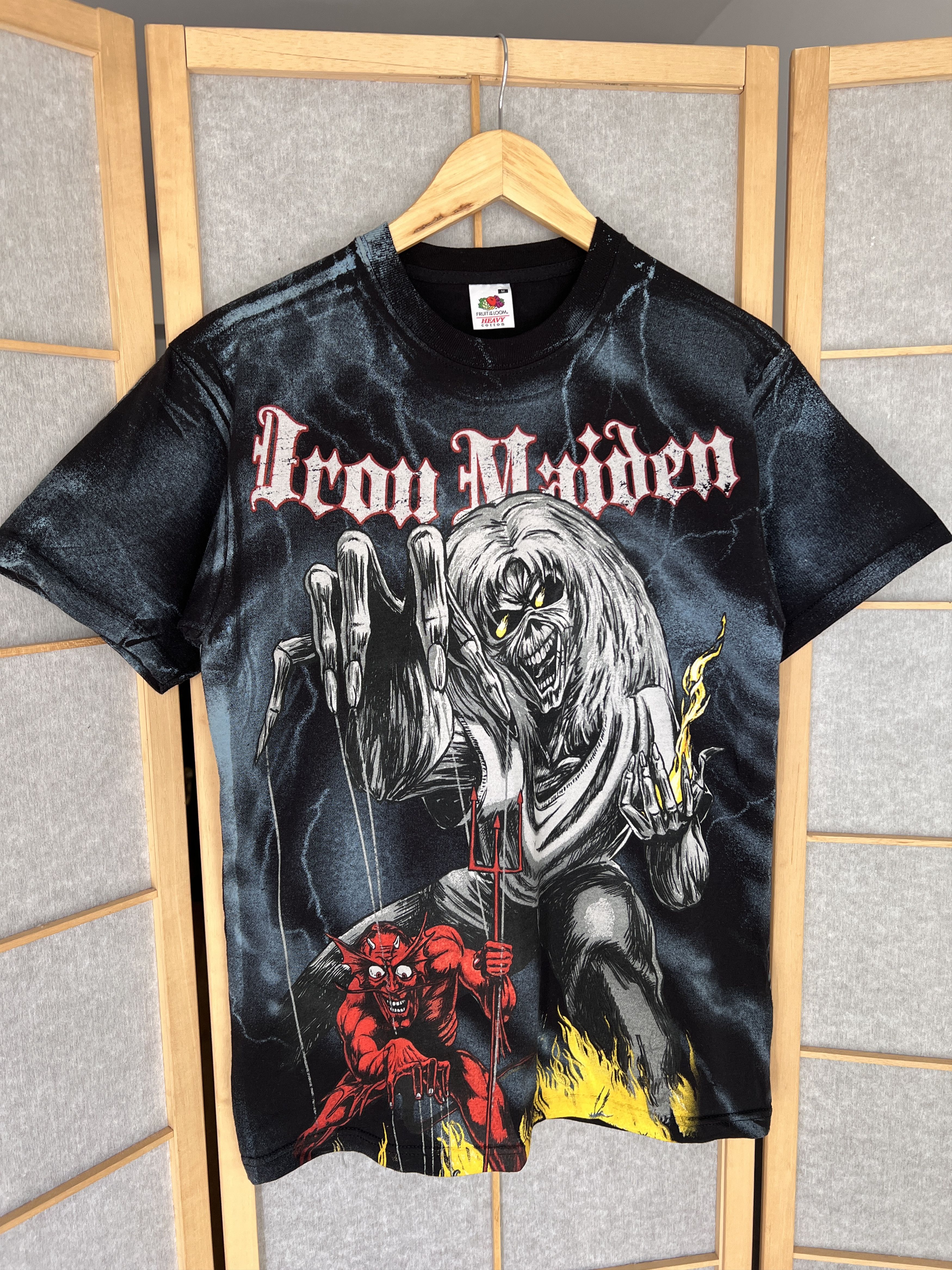 Iron Maiden Iron Maiden all over printed t shirt 2000s tour tee concert Size US M / EU 48-50 / 2 - 3 Thumbnail