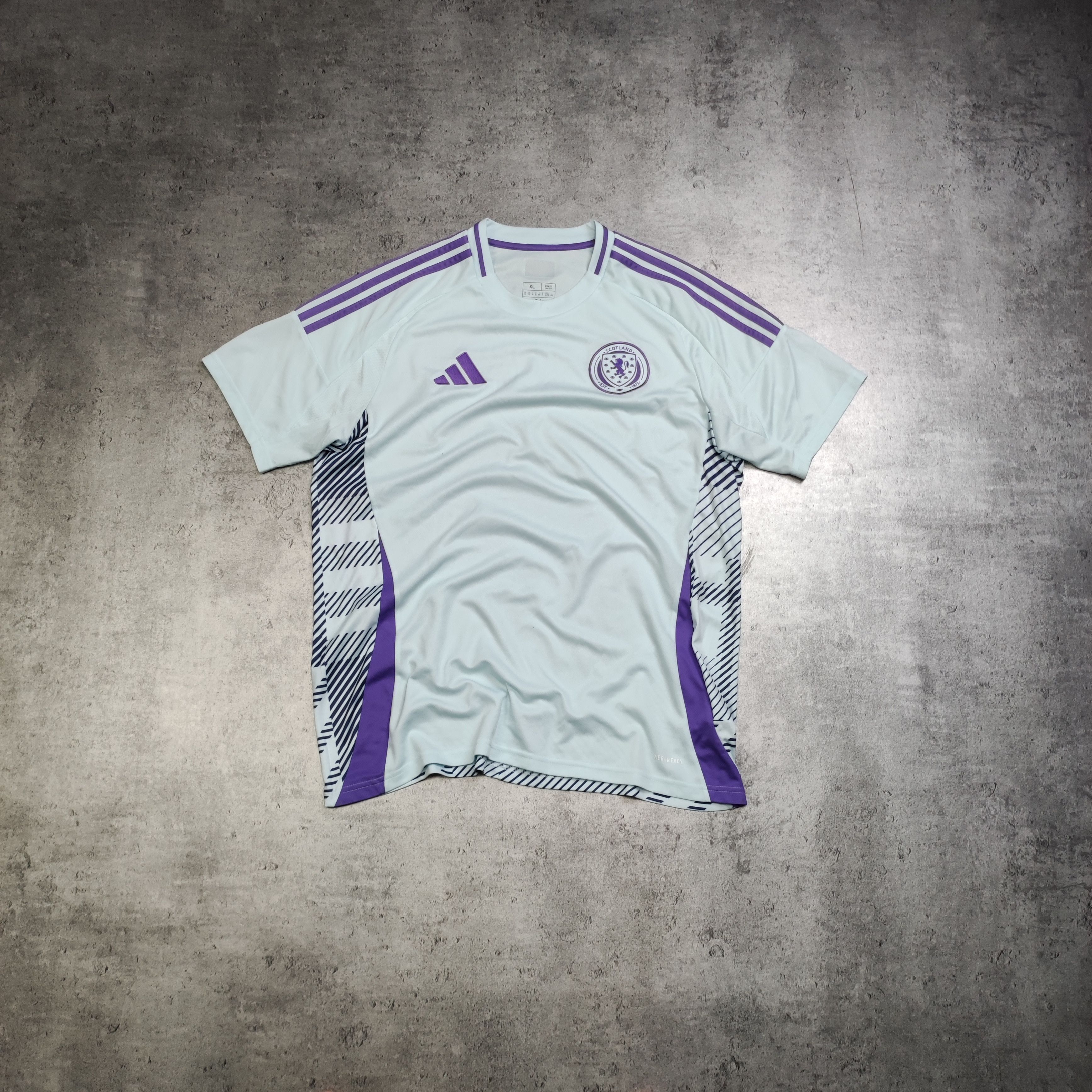 Vintage RARE Football Soccer 2024 Scotland Away Euro Jersey Size US XL / EU 56 / 4 - 1 Thumbnail