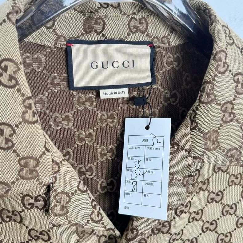 Gucci Gucci Lapel full print old flower shirt 2502-Nextarrow Size US L / EU 52-54 / 3 - 2 Thumbnail