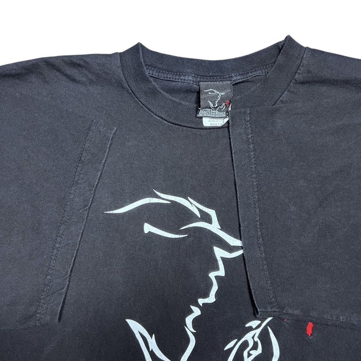 Disney Vintage 90s Disney Beauty And The Beast Broadway Musical Tee Size US XL / EU 56 / 4 - 2 Thumbnail