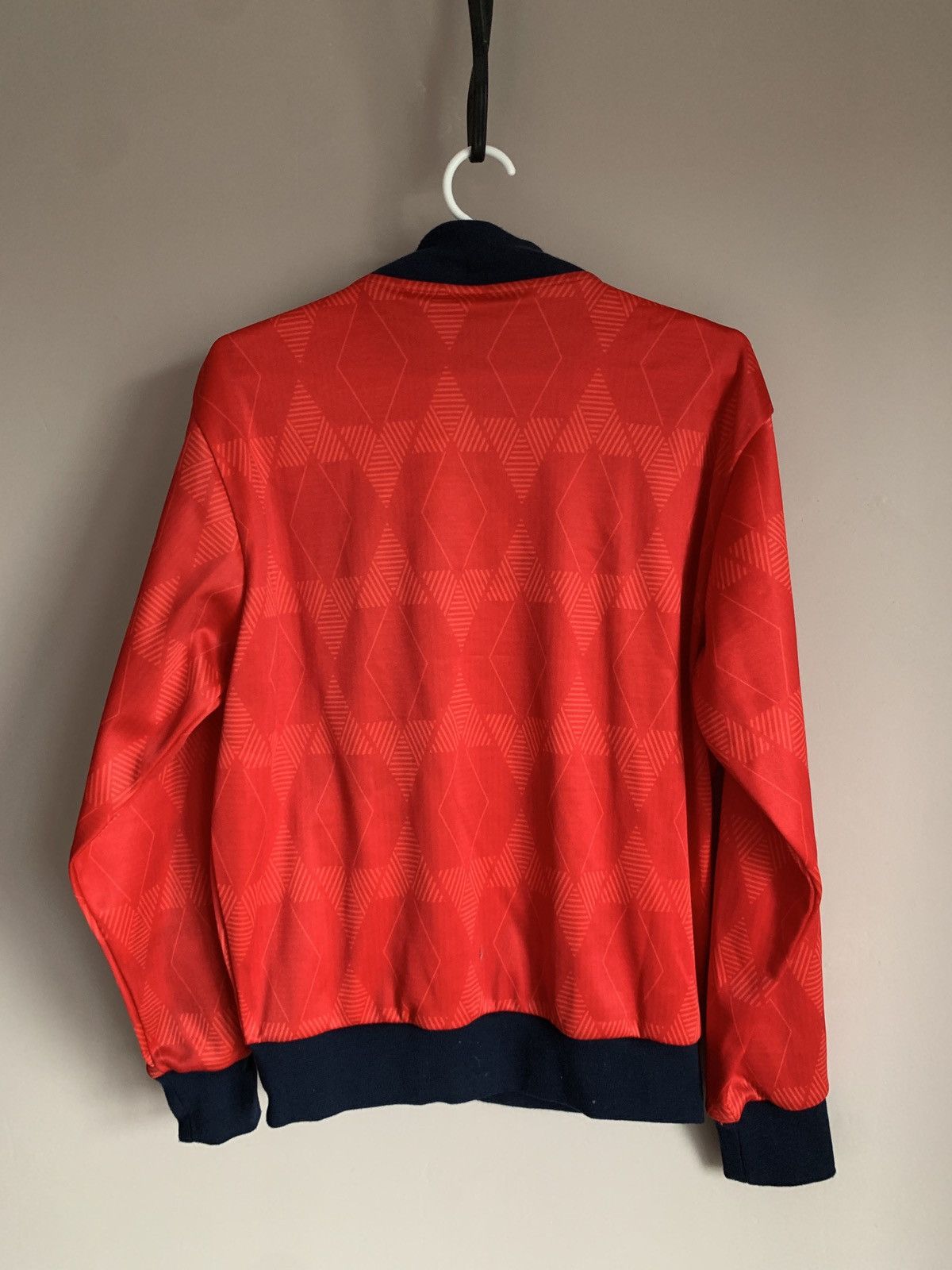 Vintage England World Cup Football Track Jacket Retro Soccer Sz M Size US M / EU 48-50 / 2 - 2 Thumbnail