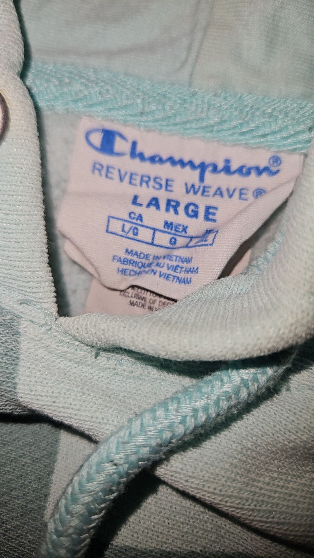 Champion Champion Reverse Weave Light Teal Size US L / EU 52-54 / 3 - 3 Thumbnail