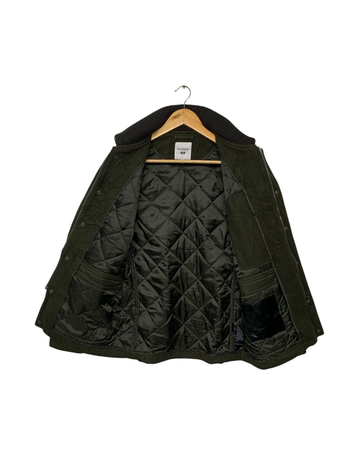 Designer × JW Anderson Rare J.W Anderson Wool Long Jacket Zipper Down Size US M / EU 48-50 / 2 - 3 Thumbnail
