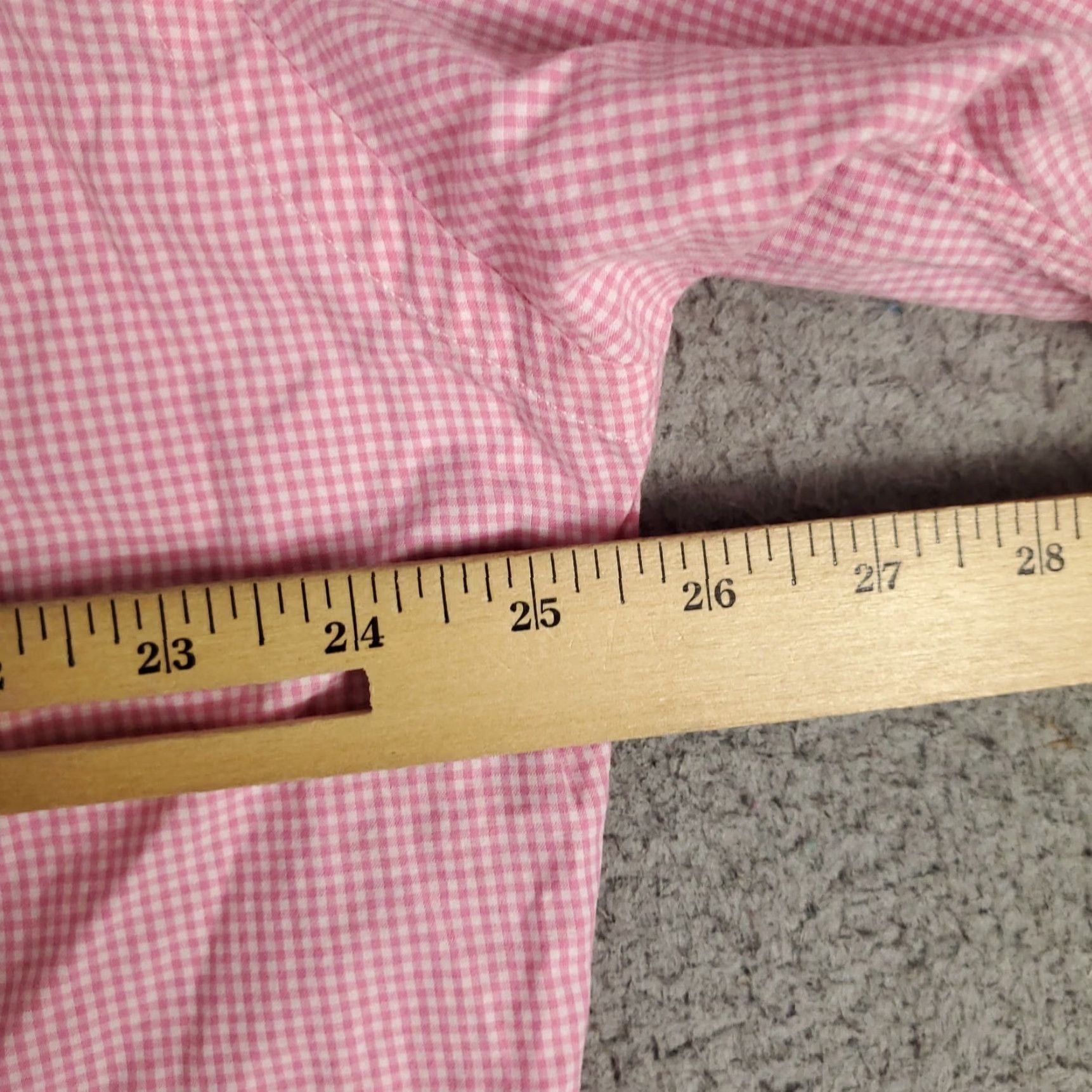 Ralph Lauren Ralph Lauren Casual Button-Up Shirt Mens Large Pink Check Short Sleeve Size US L / EU 52-54 / 3 - 5 Thumbnail