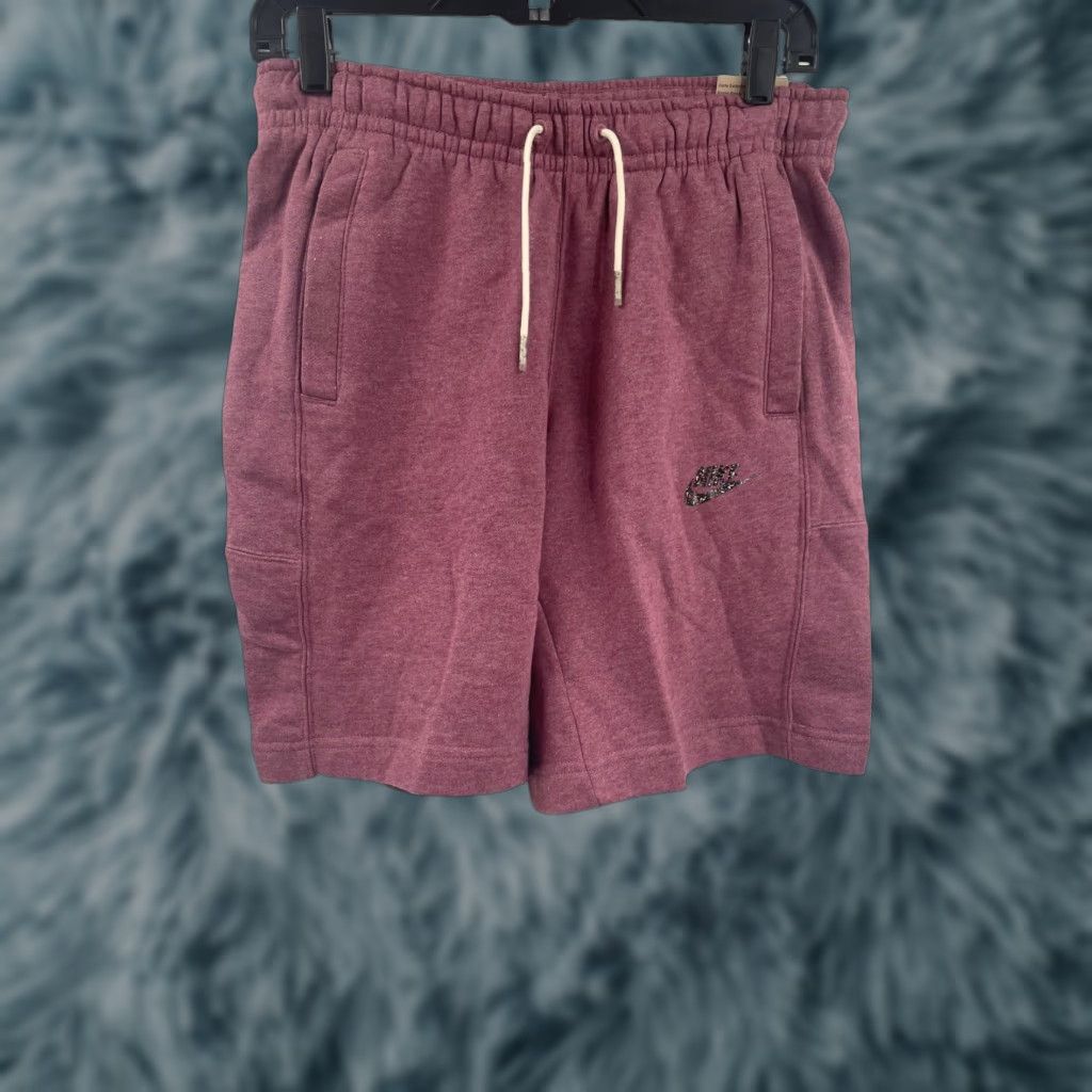Nike Nike Sportswear Shorts Small S Red Essentials Semi-Brushed Mens Size US 29 - 1 Thumbnail