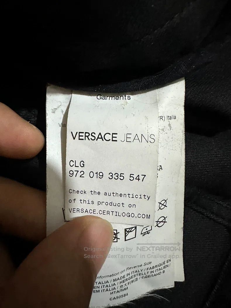 Versace Versace Silver thread embroidered baroque shadow pattern d Size US S / EU 44-46 / 1 - 8 Thumbnail