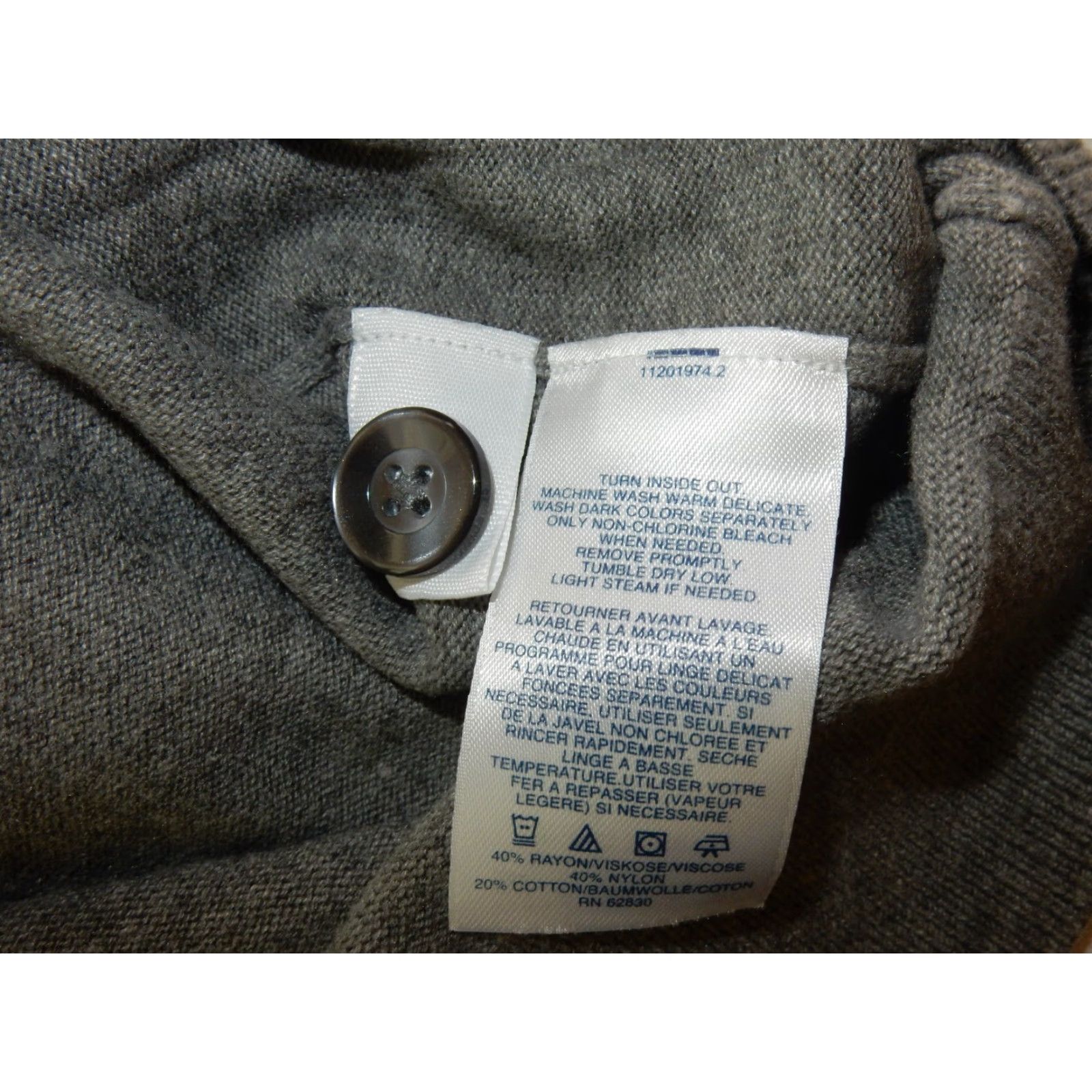 Lands' End Lands' End Men's Vest XL Gray Regular Excellent Condition Size US L / EU 52-54 / 3 - 4 Thumbnail