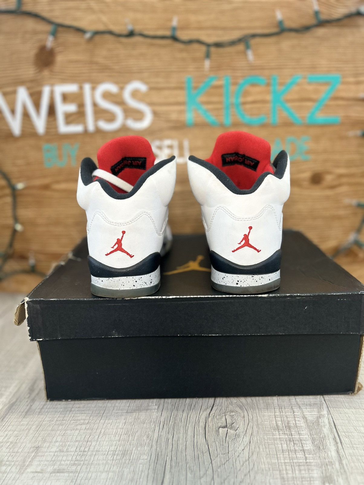 Jordan Brand Jordan 5 white cement Size US 6.5 / EU 39-40 - 6 Thumbnail