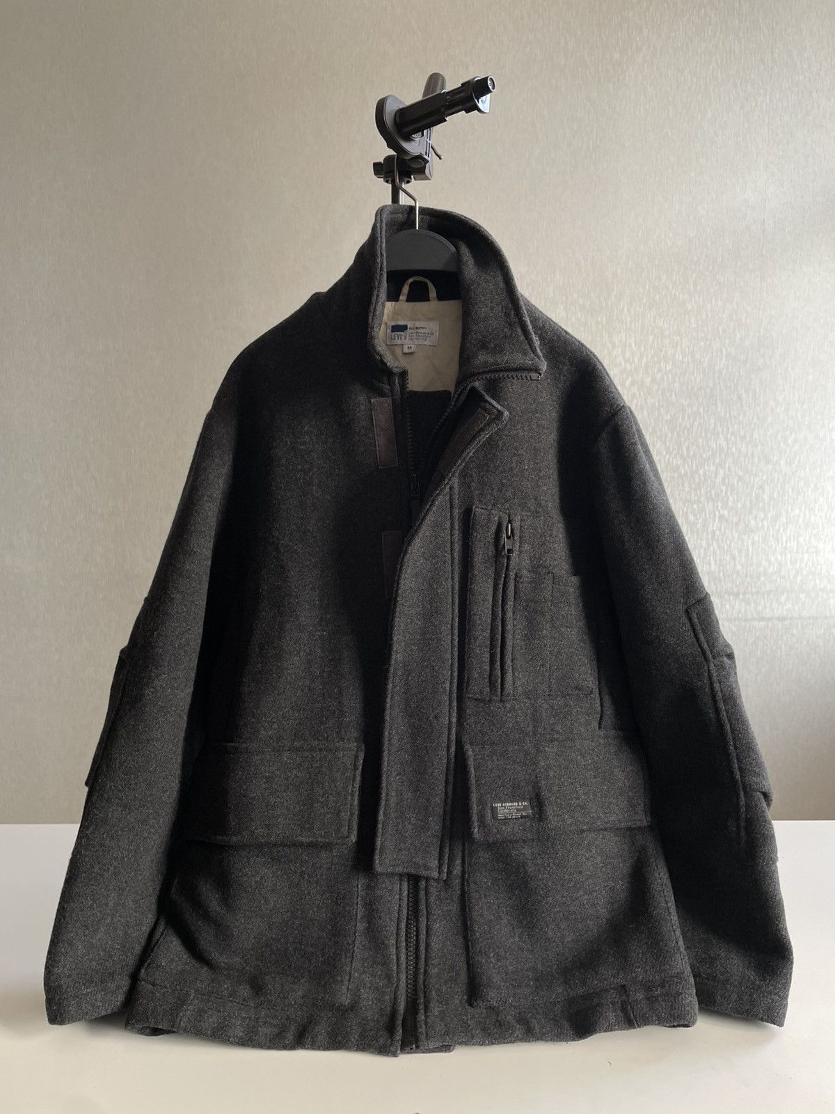 Levi's 1999 Levi’s ALL-DUTY: A Woolen 1/2 Coat Heavyweight Jacket Size US M / EU 48-50 / 2 - 3 Thumbnail