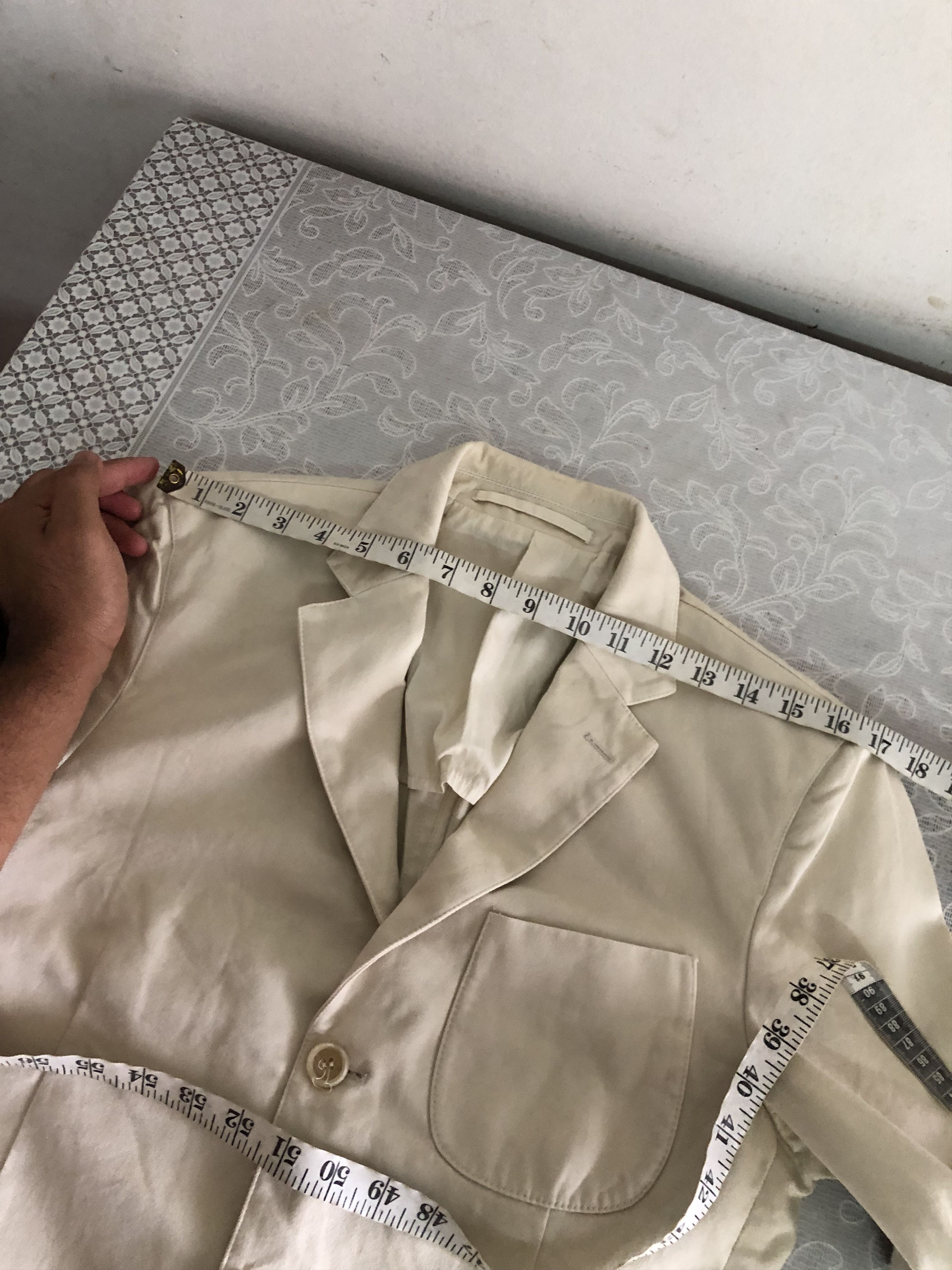Prada Vintage Prada Single Breasted Blazer Jacket Cotton Size US M / EU 48-50 / 2 - 23 Thumbnail