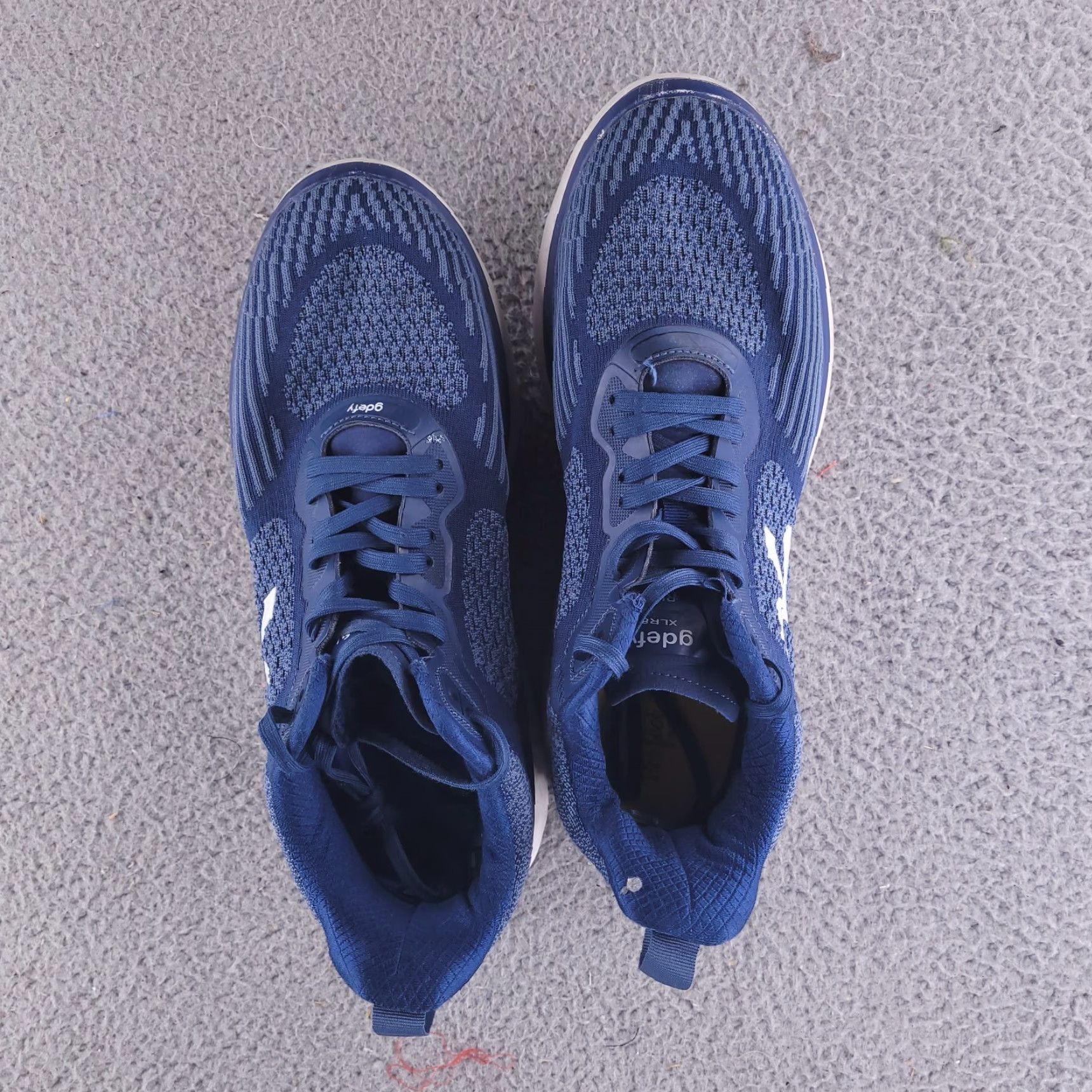 Vintage Gravity Defyer XLR8 Sneakers Women US 12 Running Shoes Blue - Sports Athletic, Casual, 2021, Low Top, Rubber Outsole, Comfortable Size US 12 / IT 42 - 5 Thumbnail