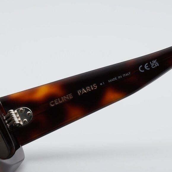 Celine Celine CL40277I 53E Sunglasses Havana Cat Eye Frame, Brown Size ONE SIZE - 7 Thumbnail