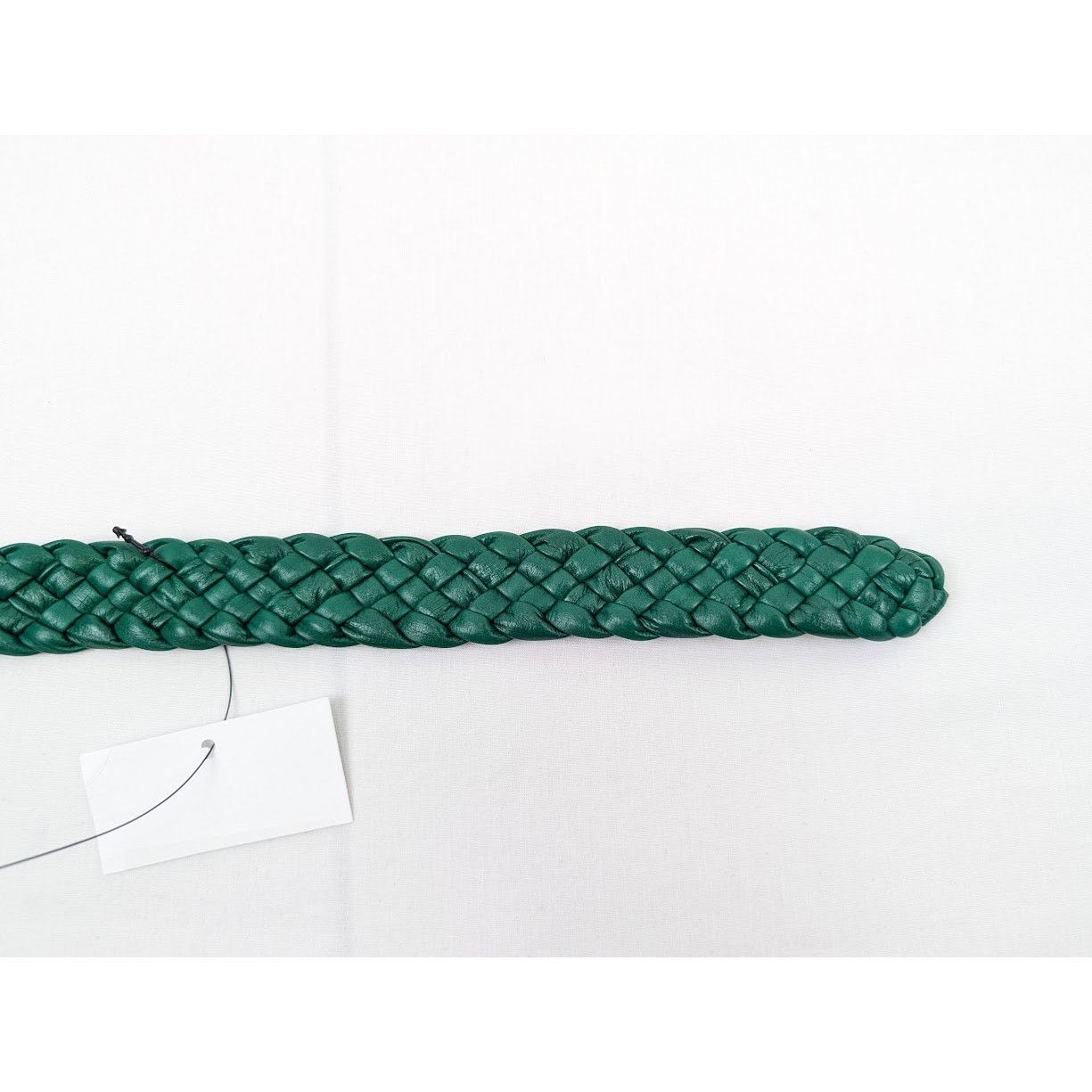 Bottega Veneta o1rshd1 Size: S / Intreccio Paper Belt in Racing Green Size ONE SIZE - 9 Thumbnail
