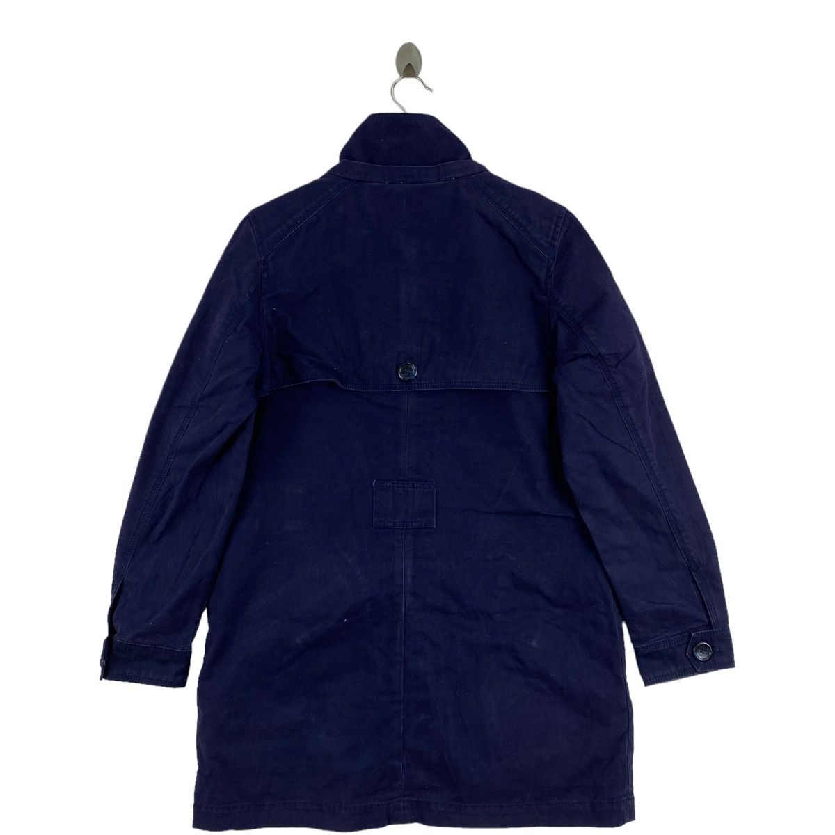 Gap Vintage GAP Button Up Overcoat Navy Denim Jeans Coat Size US M / EU 48-50 / 2 - 2 Thumbnail