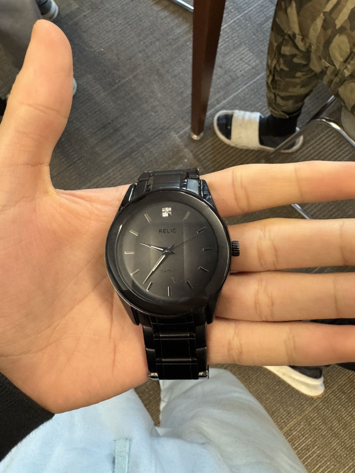 Relic Black relic watch Size 46 - 1 Thumbnail